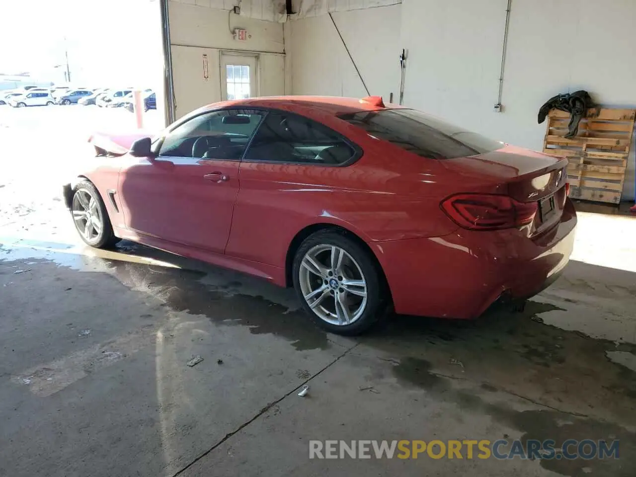 2 fotografías del automóvil dañado WBA4W5C56KAE49961 BMW 4 SERIES 2019