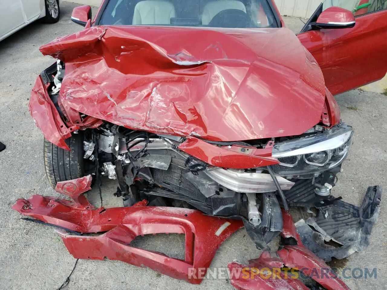 11 fotografías del automóvil dañado WBA4W5C56KAE51077 BMW 4 SERIES 2019