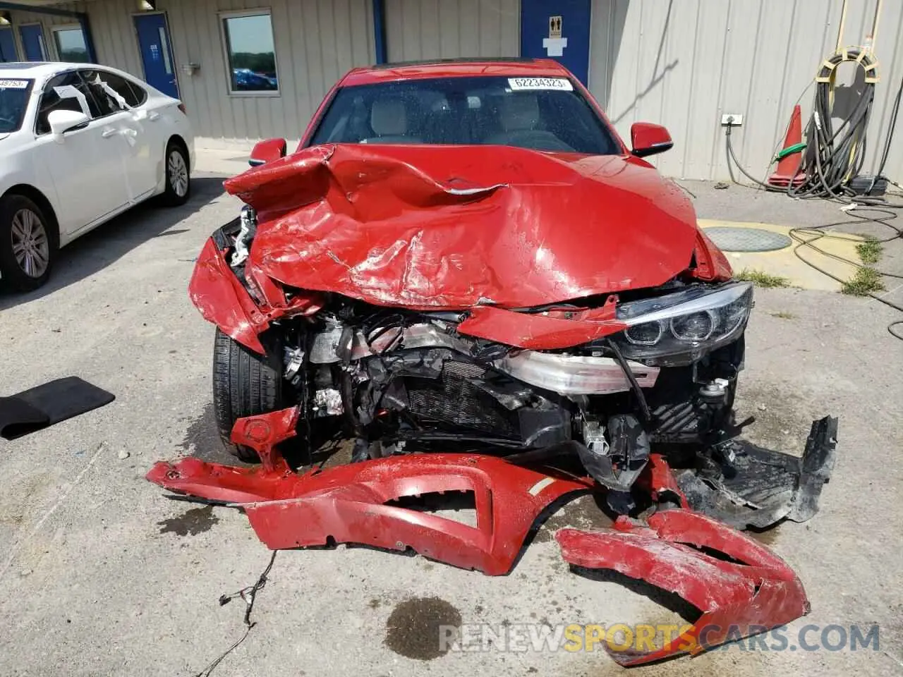 5 fotografías del automóvil dañado WBA4W5C56KAE51077 BMW 4 SERIES 2019
