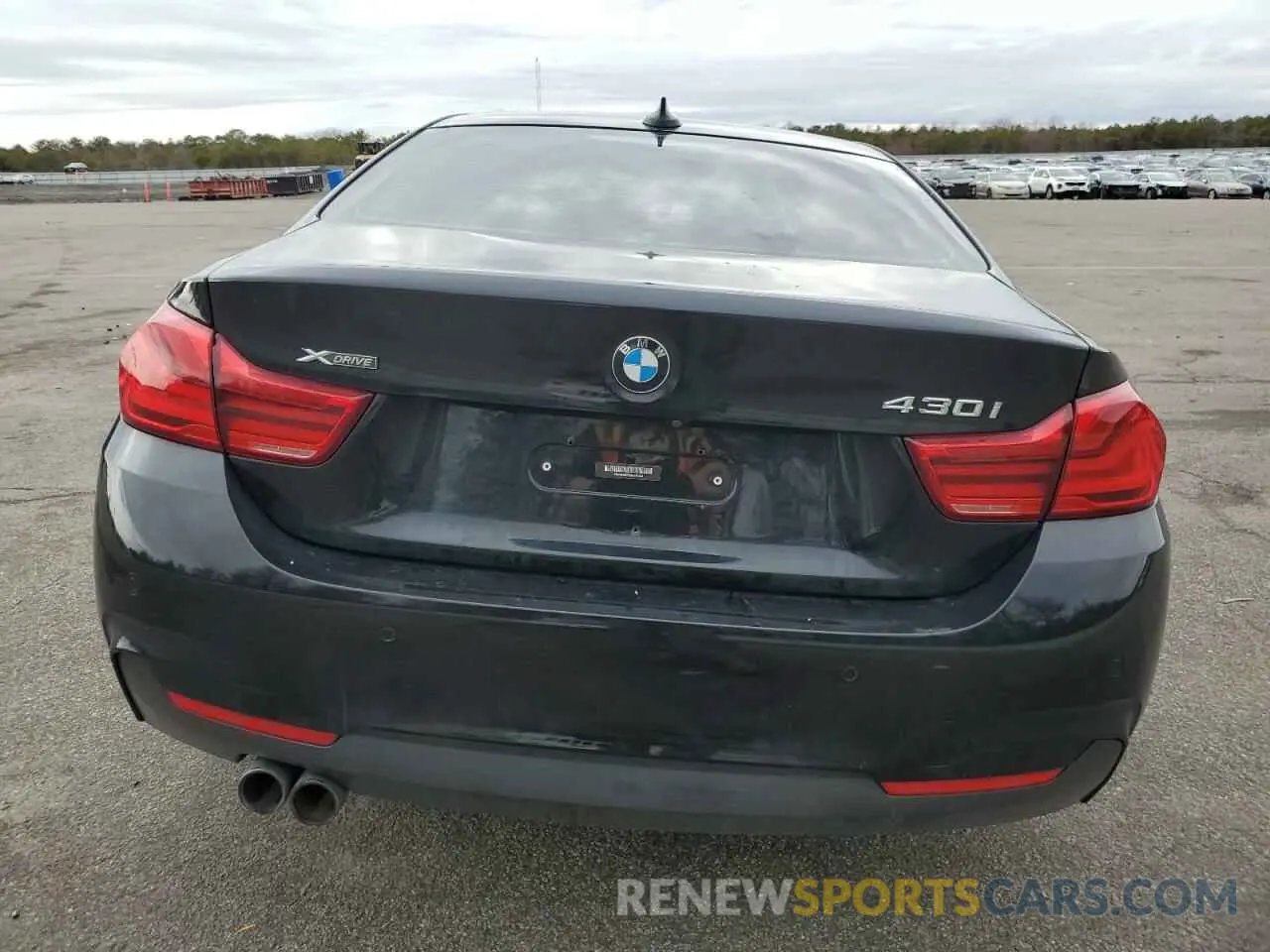 6 fotografías del automóvil dañado WBA4W5C58KAE49444 BMW 4 SERIES 2019