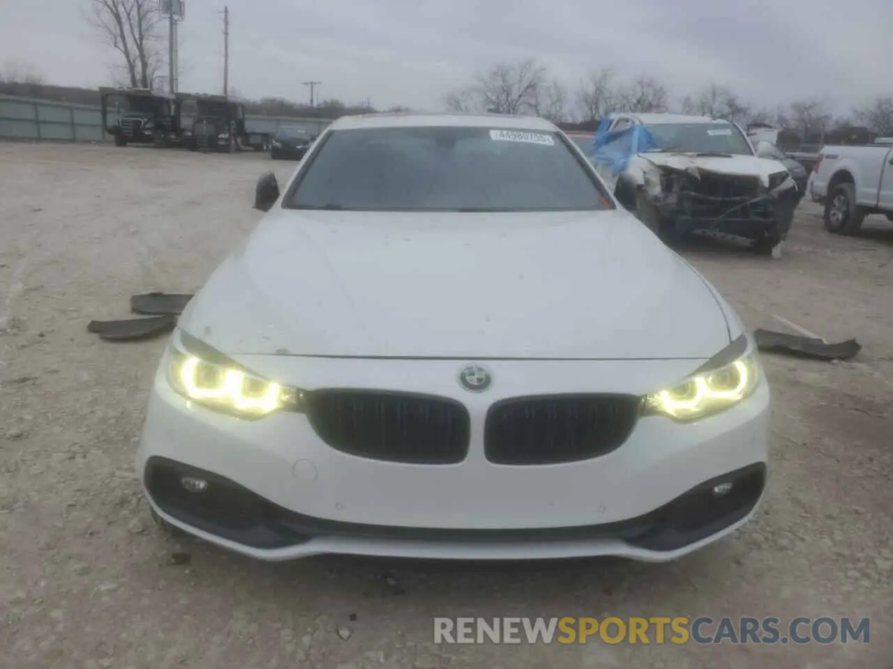 5 fotografías del automóvil dañado WBA4W5C59KAE51025 BMW 4 SERIES 2019
