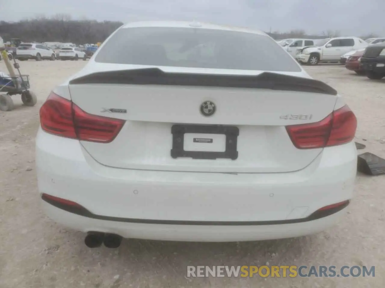6 fotografías del automóvil dañado WBA4W5C59KAE51025 BMW 4 SERIES 2019