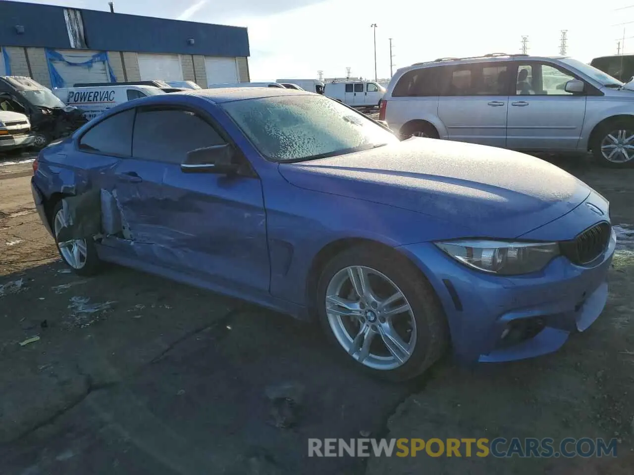 4 fotografías del automóvil dañado WBA4W5C5XKAE43838 BMW 4 SERIES 2019