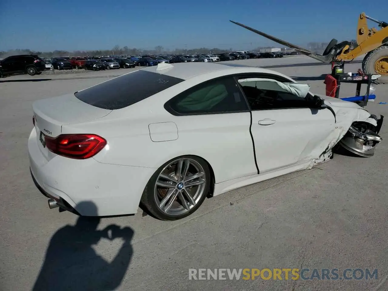 3 fotografías del automóvil dañado WBA4W7C56KAG52196 BMW 4 SERIES 2019