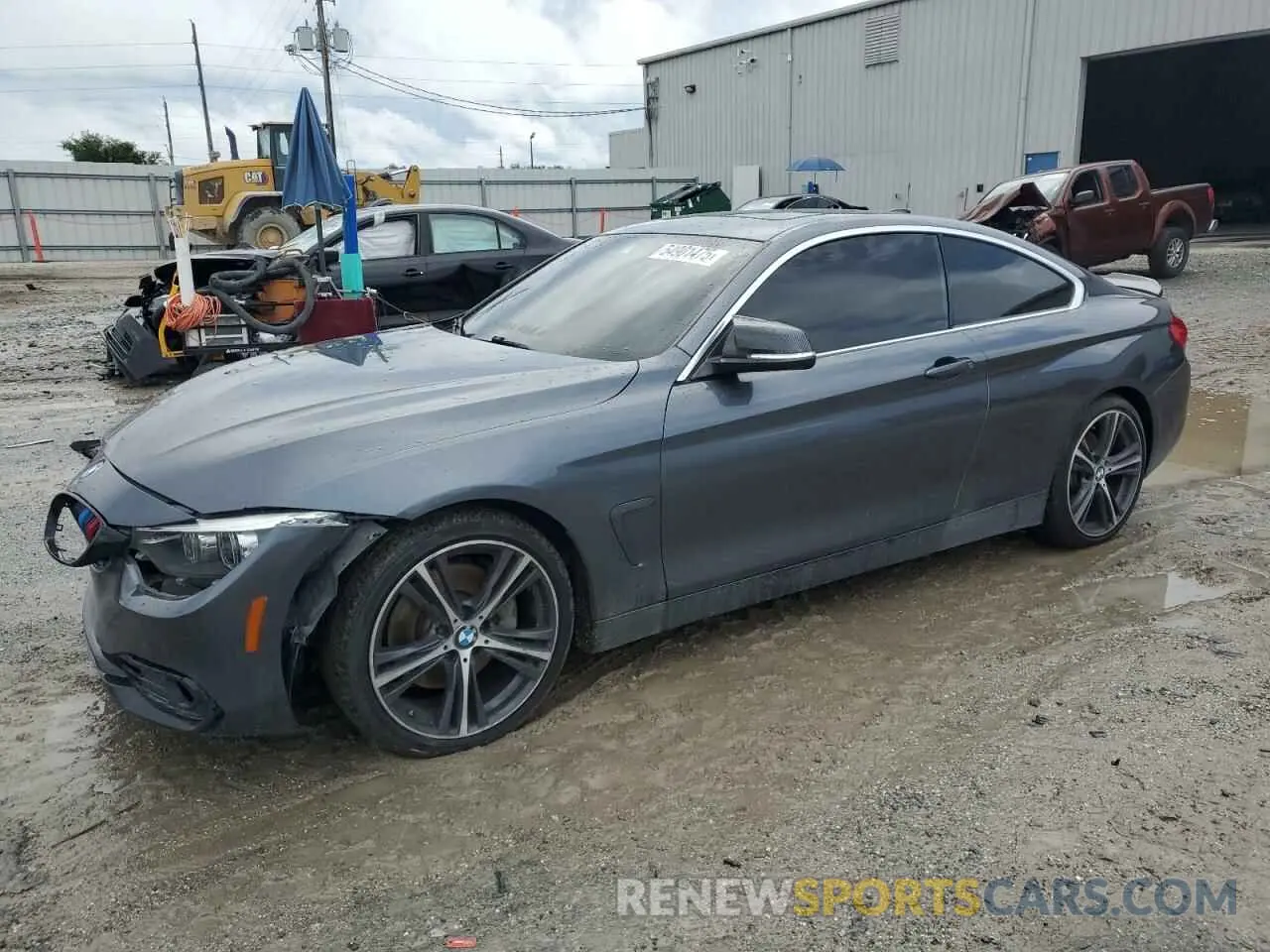 1 fotografías del automóvil dañado WBA4W7C58KAG53074 BMW 4 SERIES 2019