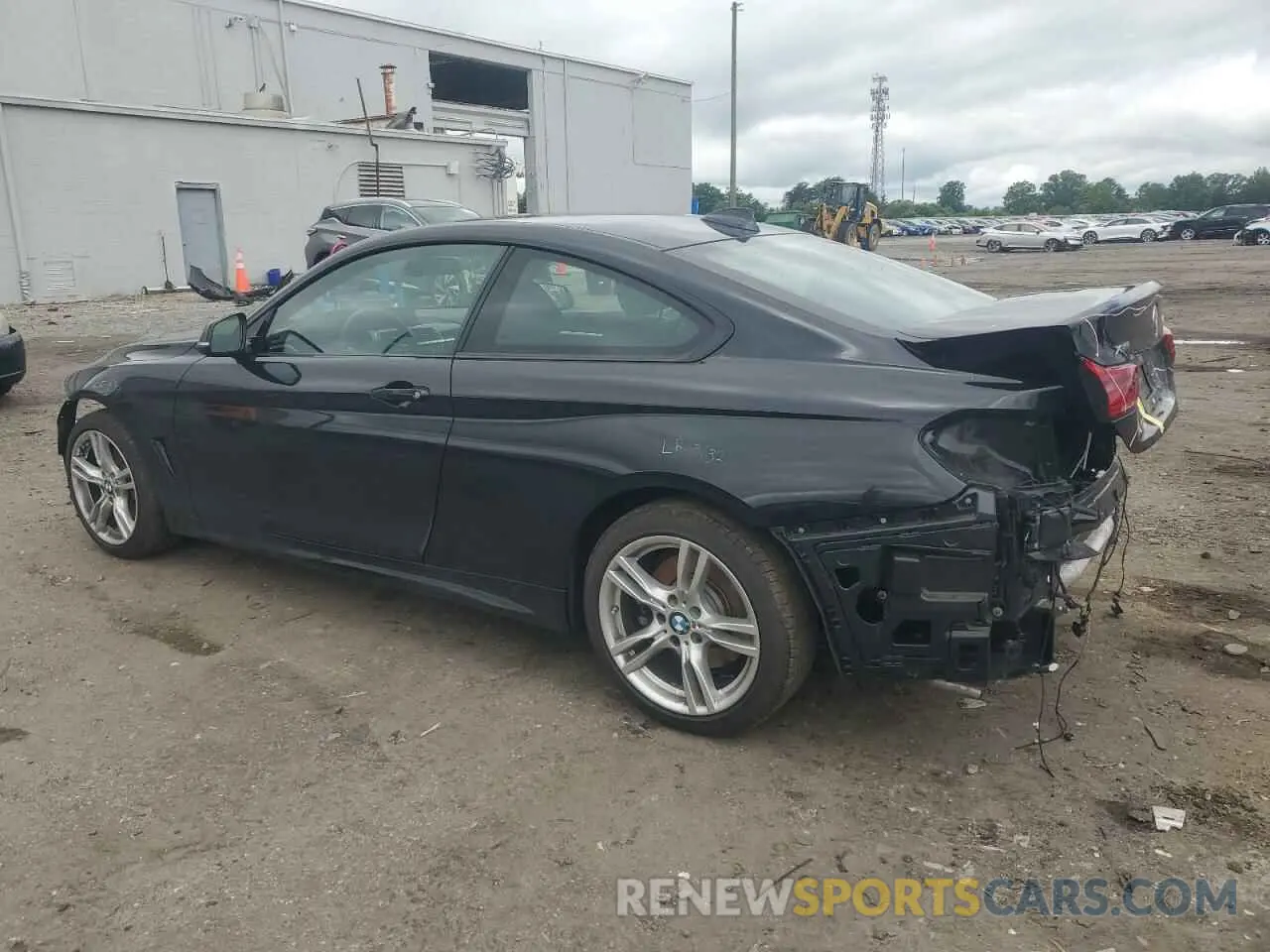 2 fotografías del automóvil dañado WBA4W9C52KAF94728 BMW 4 SERIES 2019