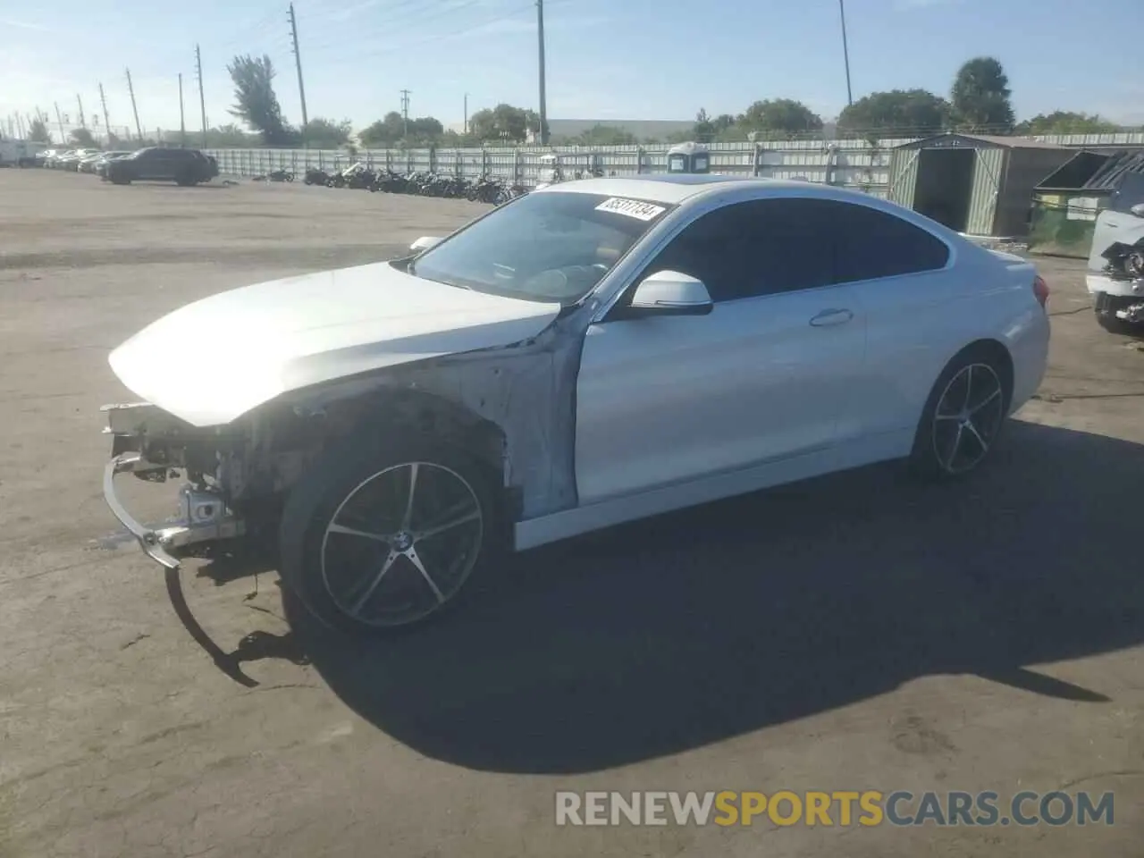 1 fotografías del automóvil dañado WBA4W9C54KAF94066 BMW 4 SERIES 2019