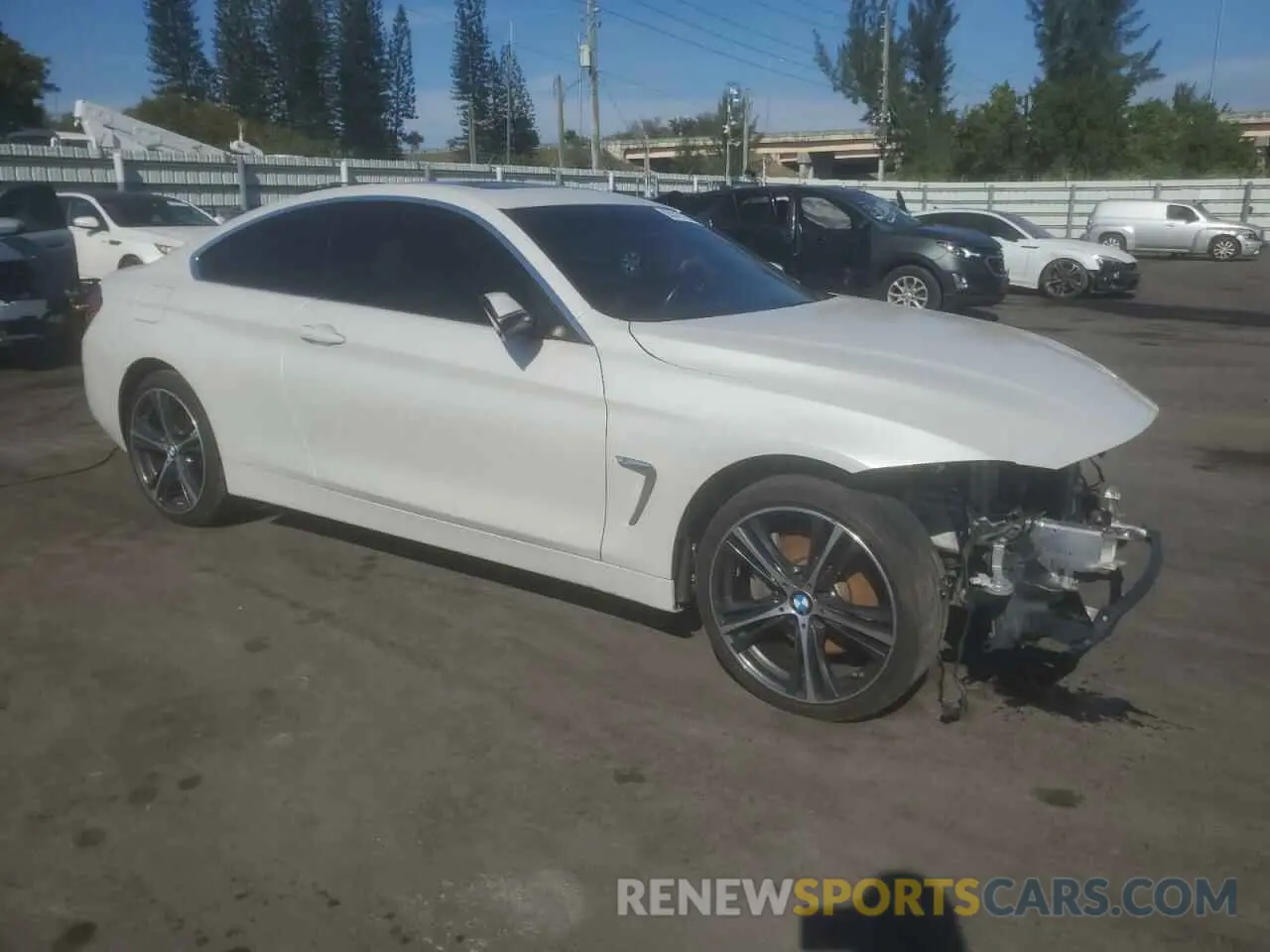 4 fotografías del automóvil dañado WBA4W9C54KAF94066 BMW 4 SERIES 2019
