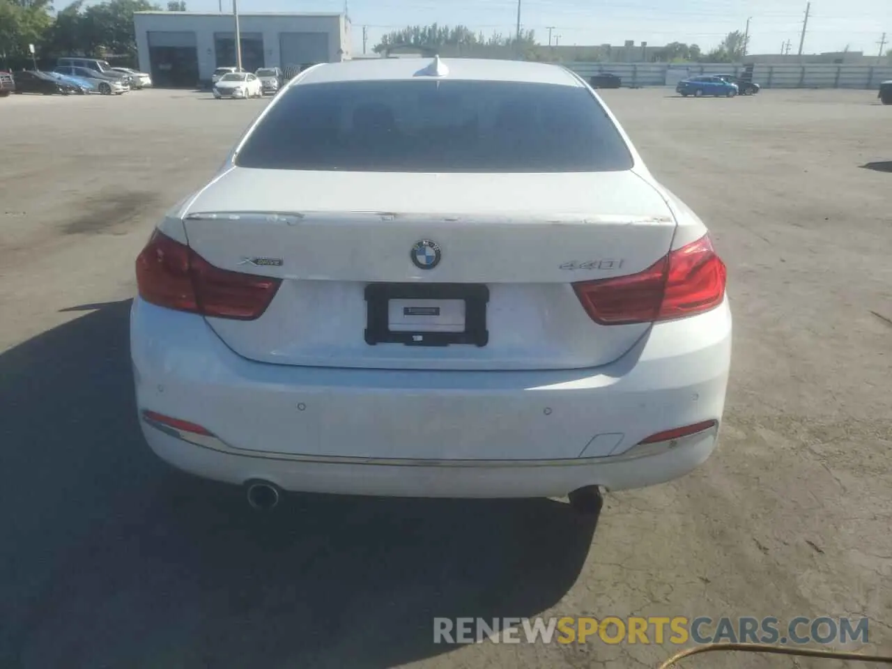 6 fotografías del automóvil dañado WBA4W9C54KAF94066 BMW 4 SERIES 2019