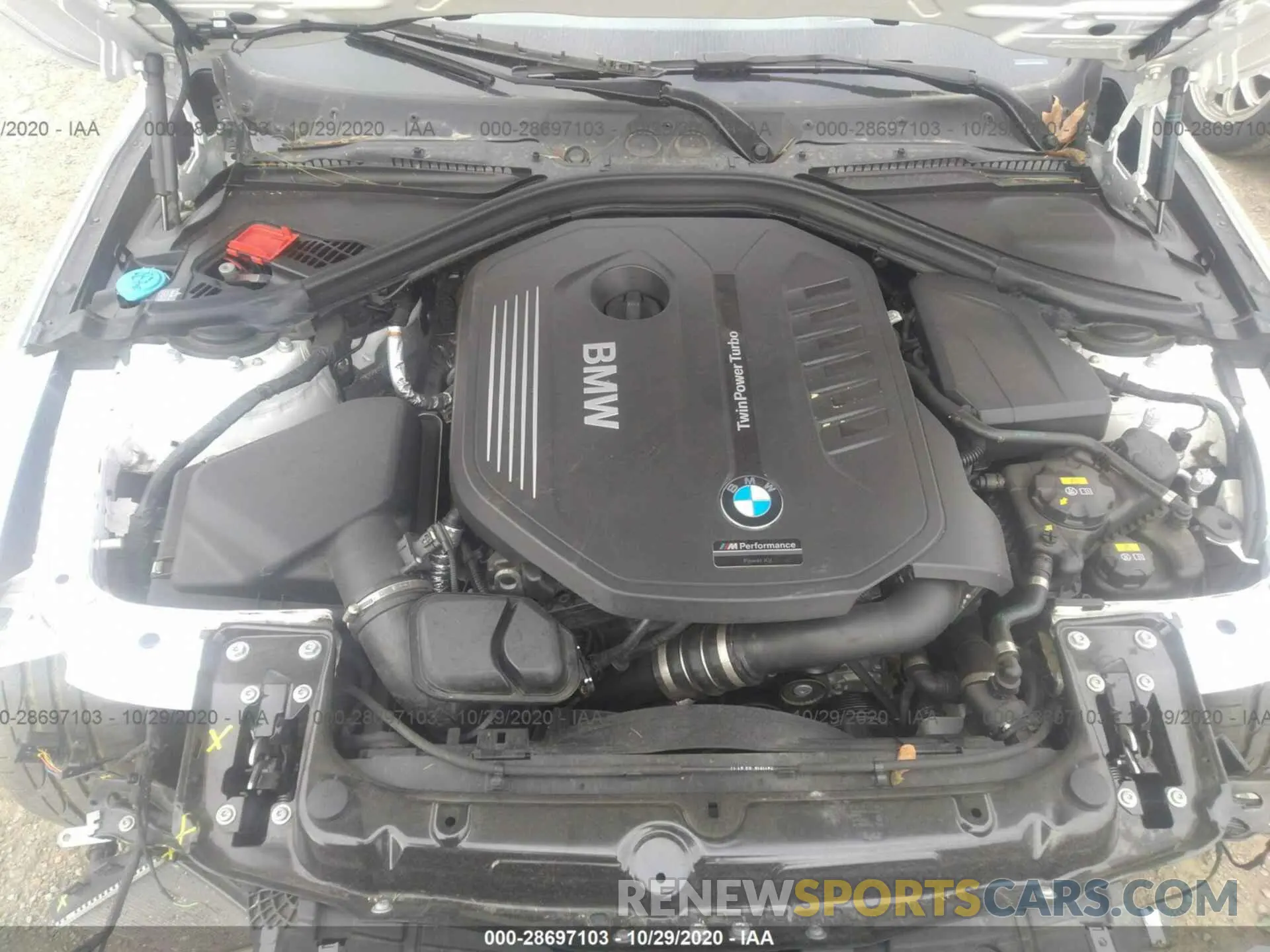 10 fotografías del automóvil dañado WBA4W9C58KAF94037 BMW 4 SERIES 2019