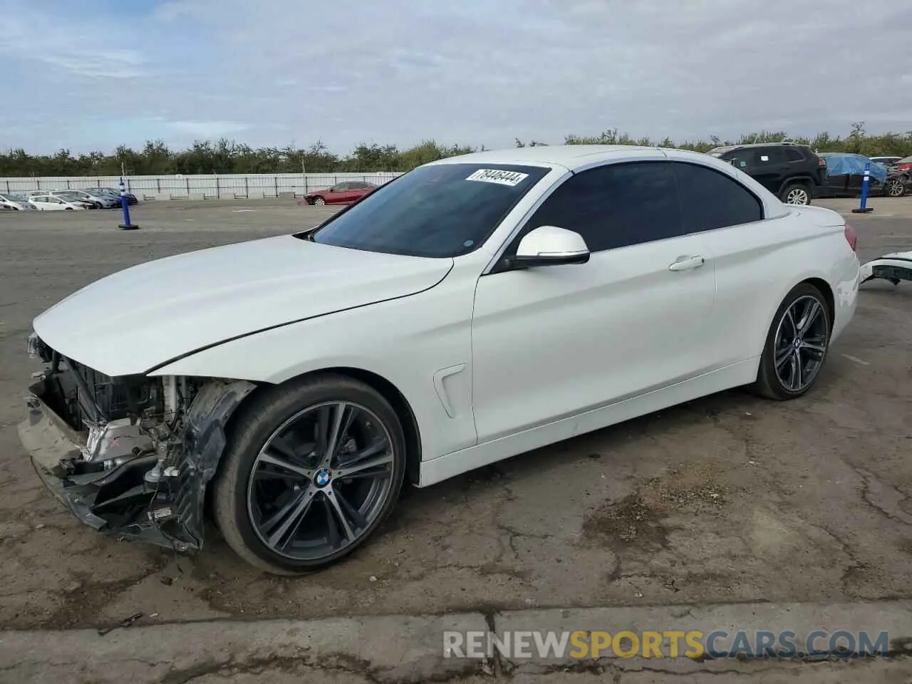 1 fotografías del automóvil dañado WBA4Z1C51KEE51237 BMW 4 SERIES 2019