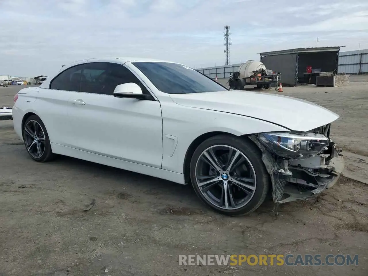 4 fotografías del automóvil dañado WBA4Z1C51KEE51237 BMW 4 SERIES 2019