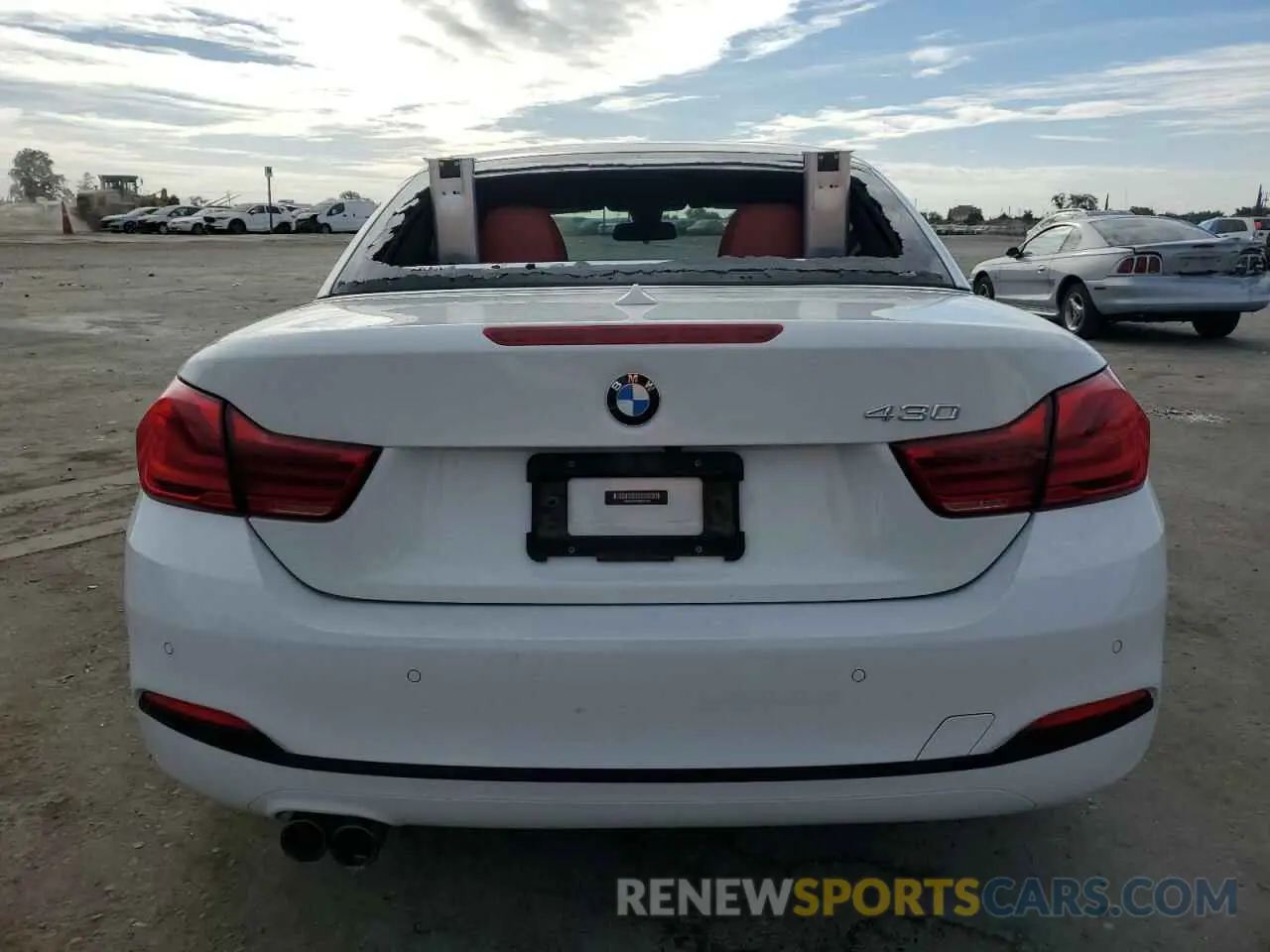 6 fotografías del automóvil dañado WBA4Z1C51KEE51237 BMW 4 SERIES 2019