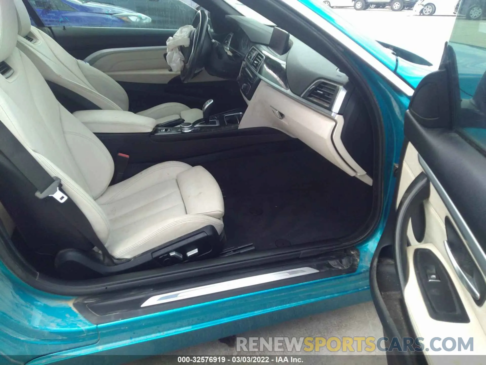 5 fotografías del automóvil dañado WBA4Z1C54KEE44606 BMW 4 SERIES 2019