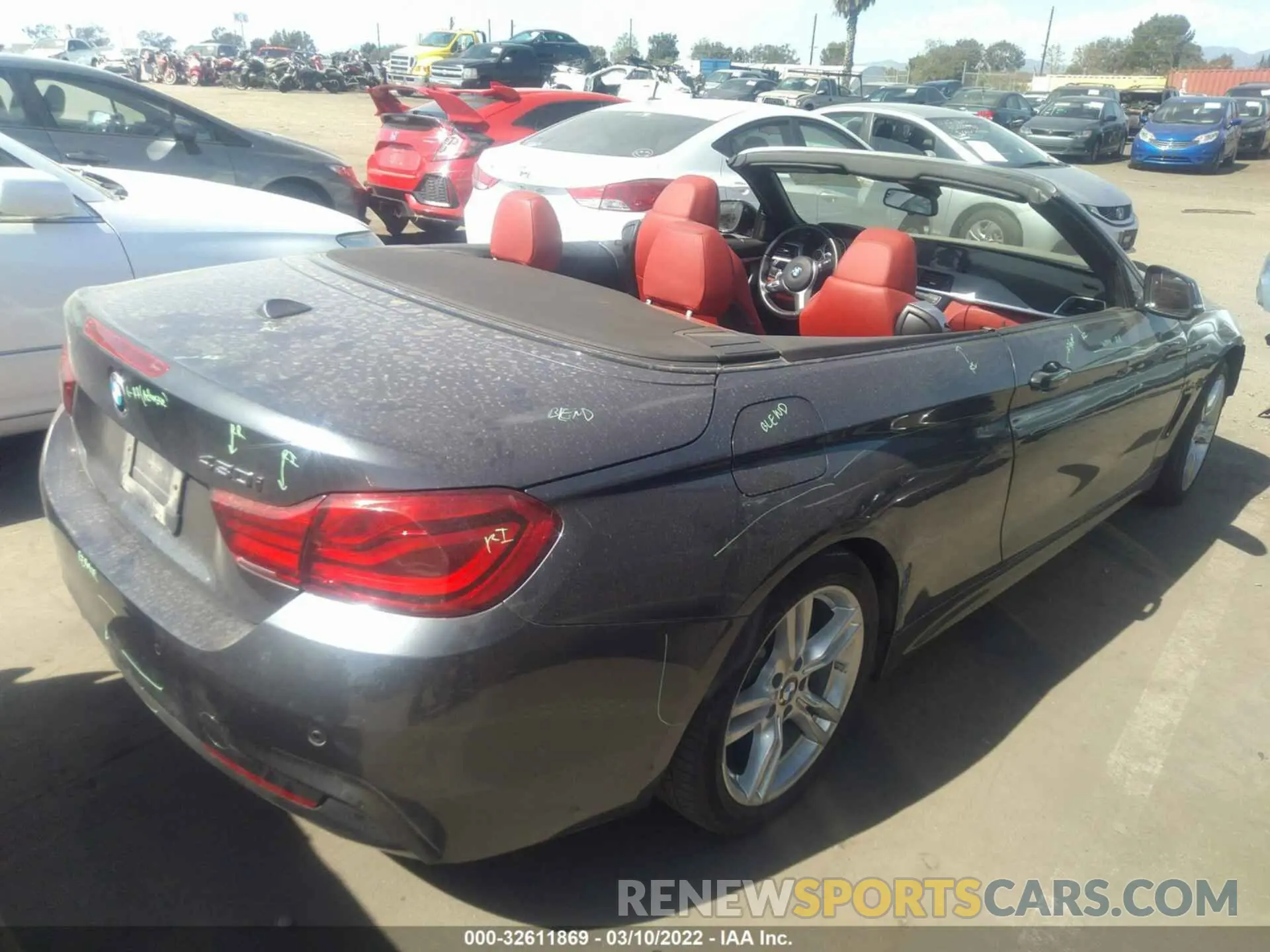 4 fotografías del automóvil dañado WBA4Z1C54KEE51507 BMW 4 SERIES 2019