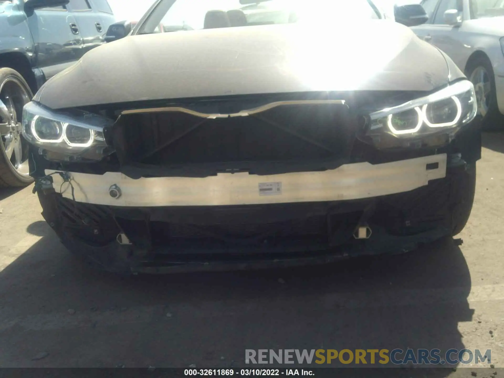 6 fotografías del automóvil dañado WBA4Z1C54KEE51507 BMW 4 SERIES 2019