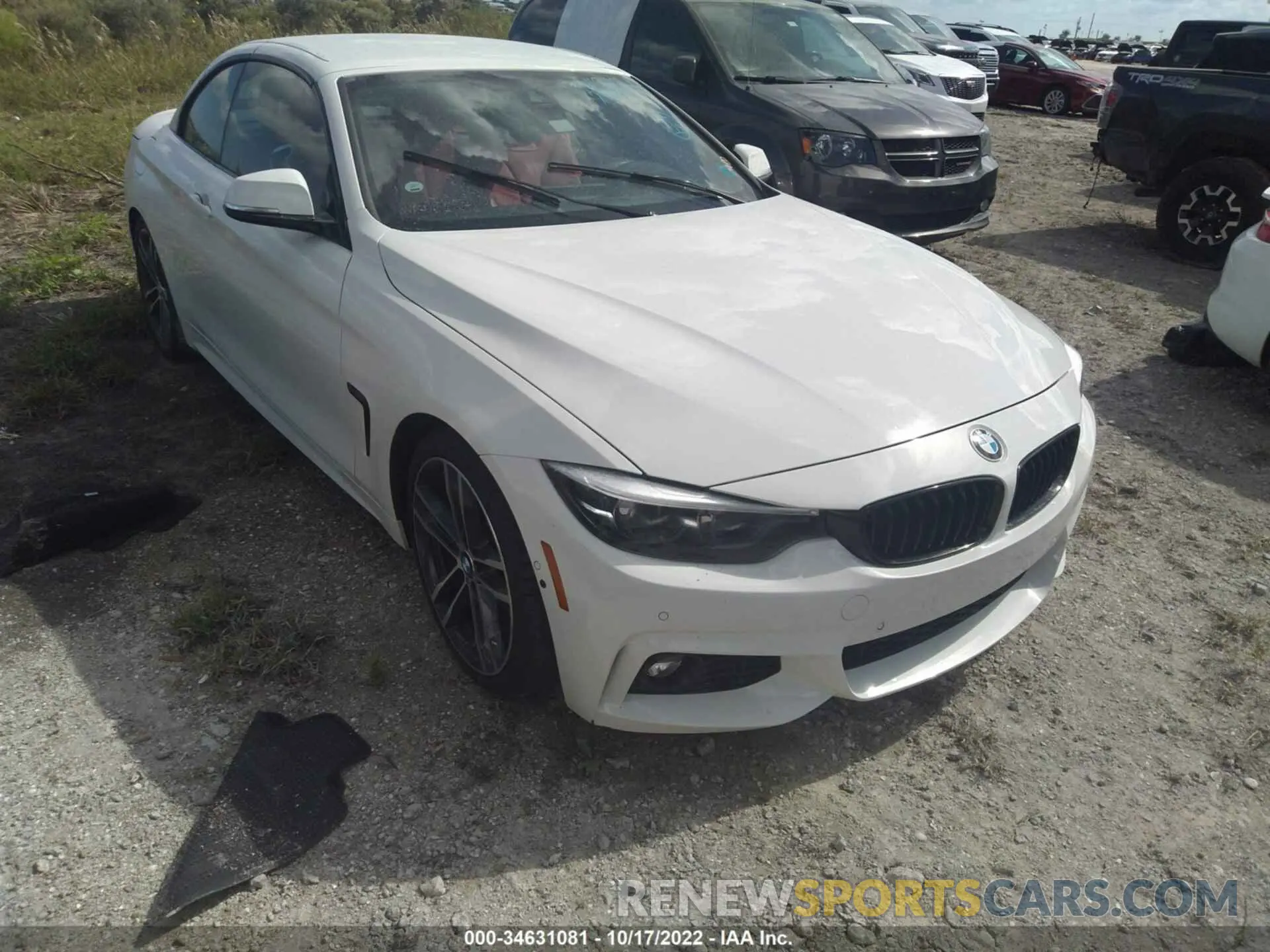 1 fotografías del automóvil dañado WBA4Z1C57KEE51159 BMW 4 SERIES 2019
