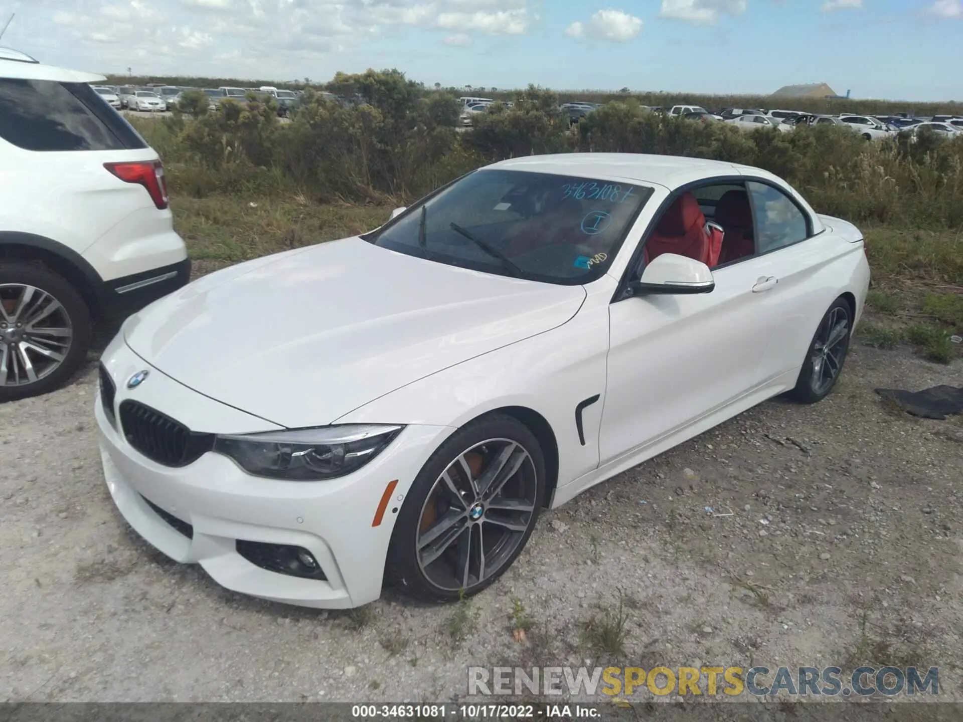 2 fotografías del automóvil dañado WBA4Z1C57KEE51159 BMW 4 SERIES 2019