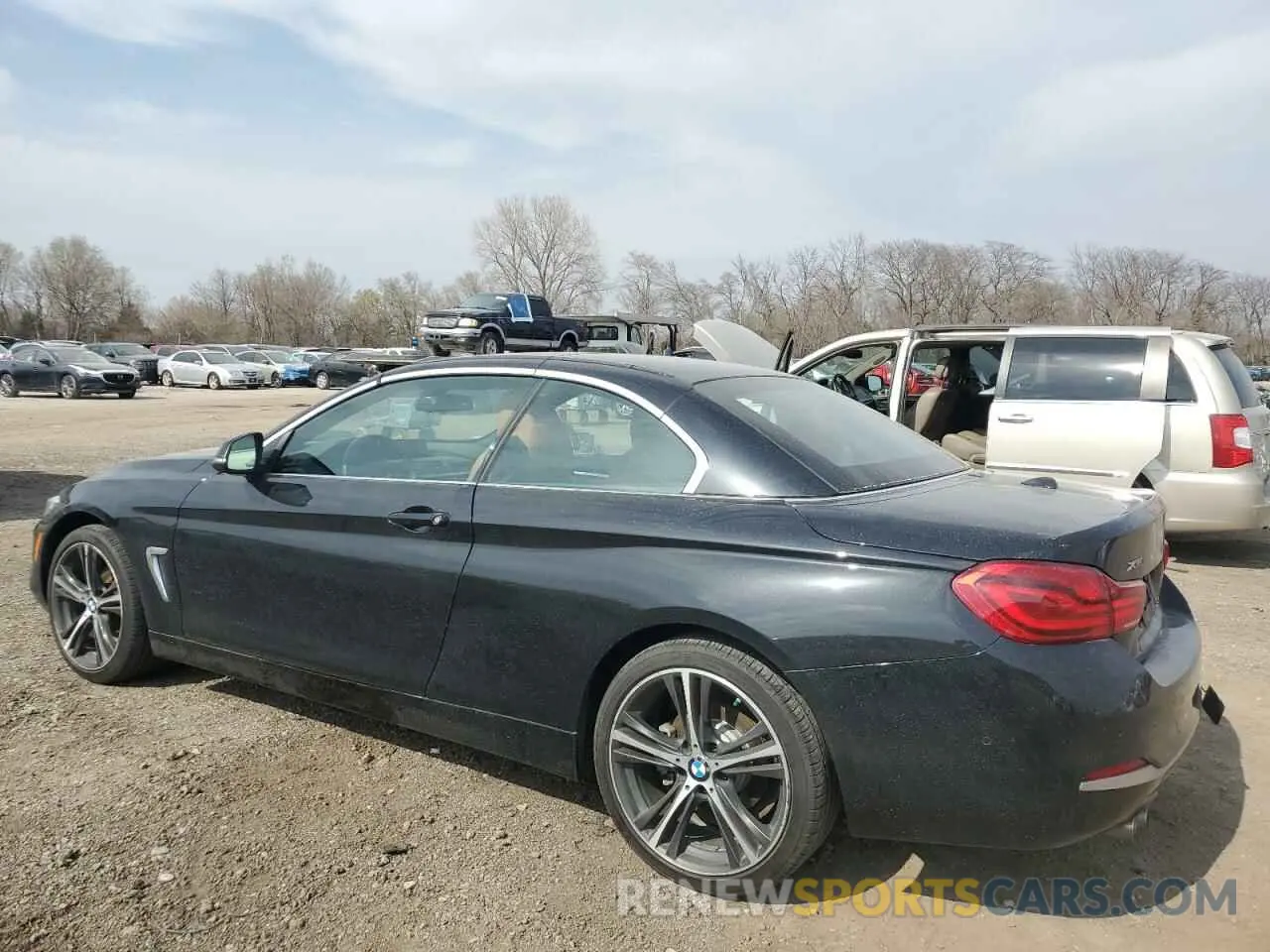 2 fotografías del automóvil dañado WBA4Z3C51KEF32377 BMW 4 SERIES 2019