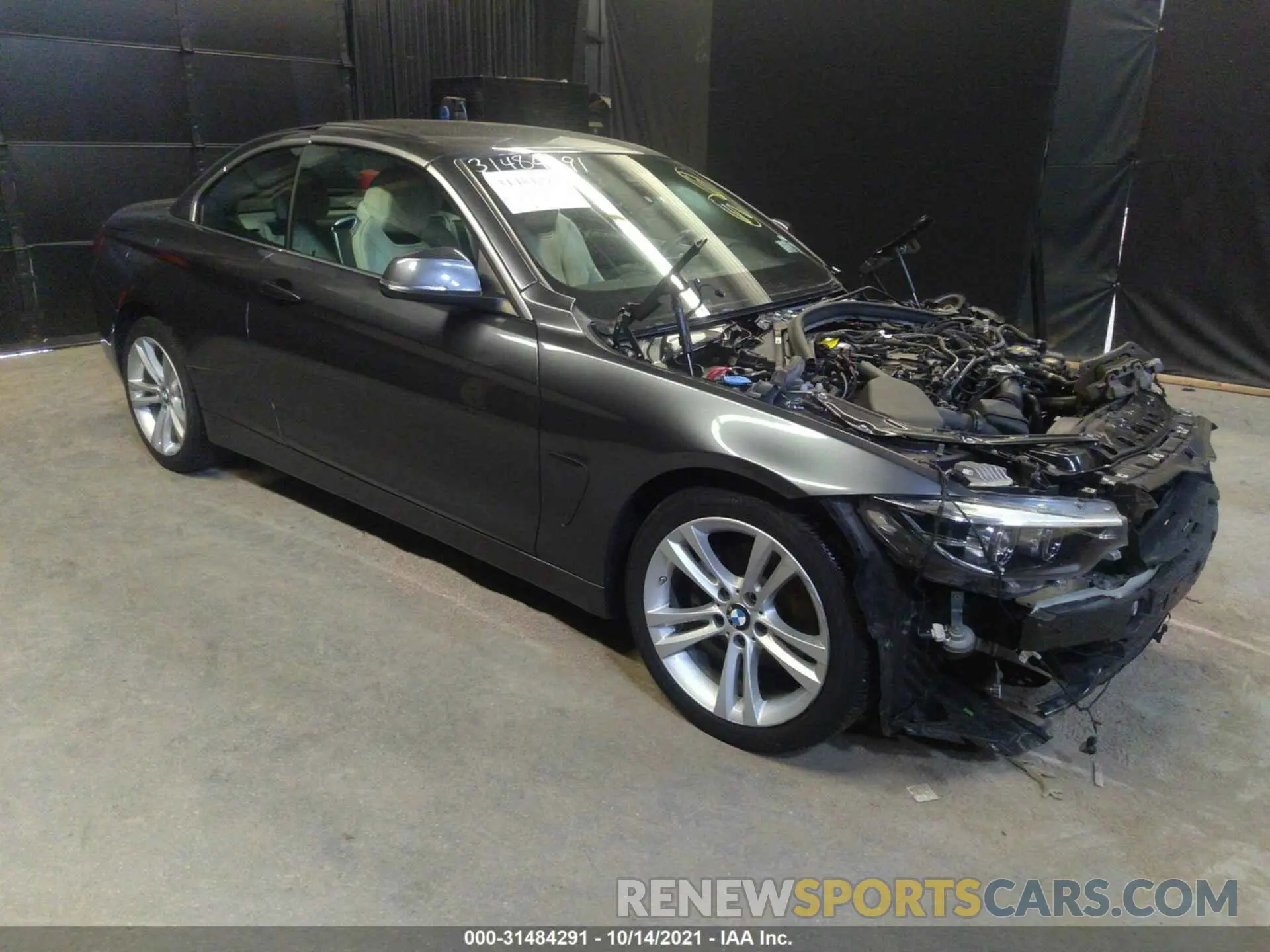 1 fotografías del automóvil dañado WBA4Z3C54KEF31241 BMW 4 SERIES 2019