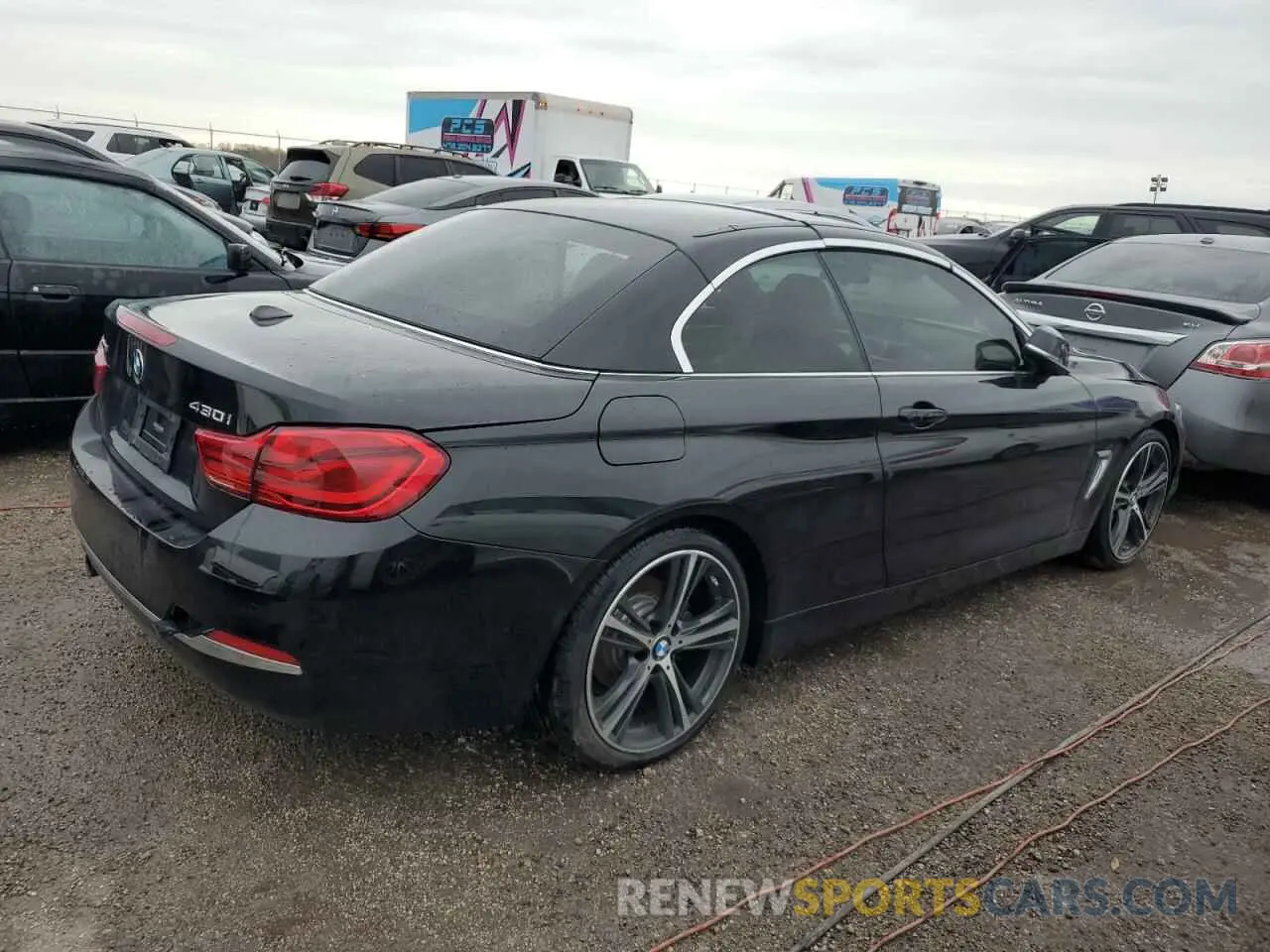 3 fotografías del automóvil dañado WBA4Z3C5XKEF31793 BMW 4 SERIES 2019