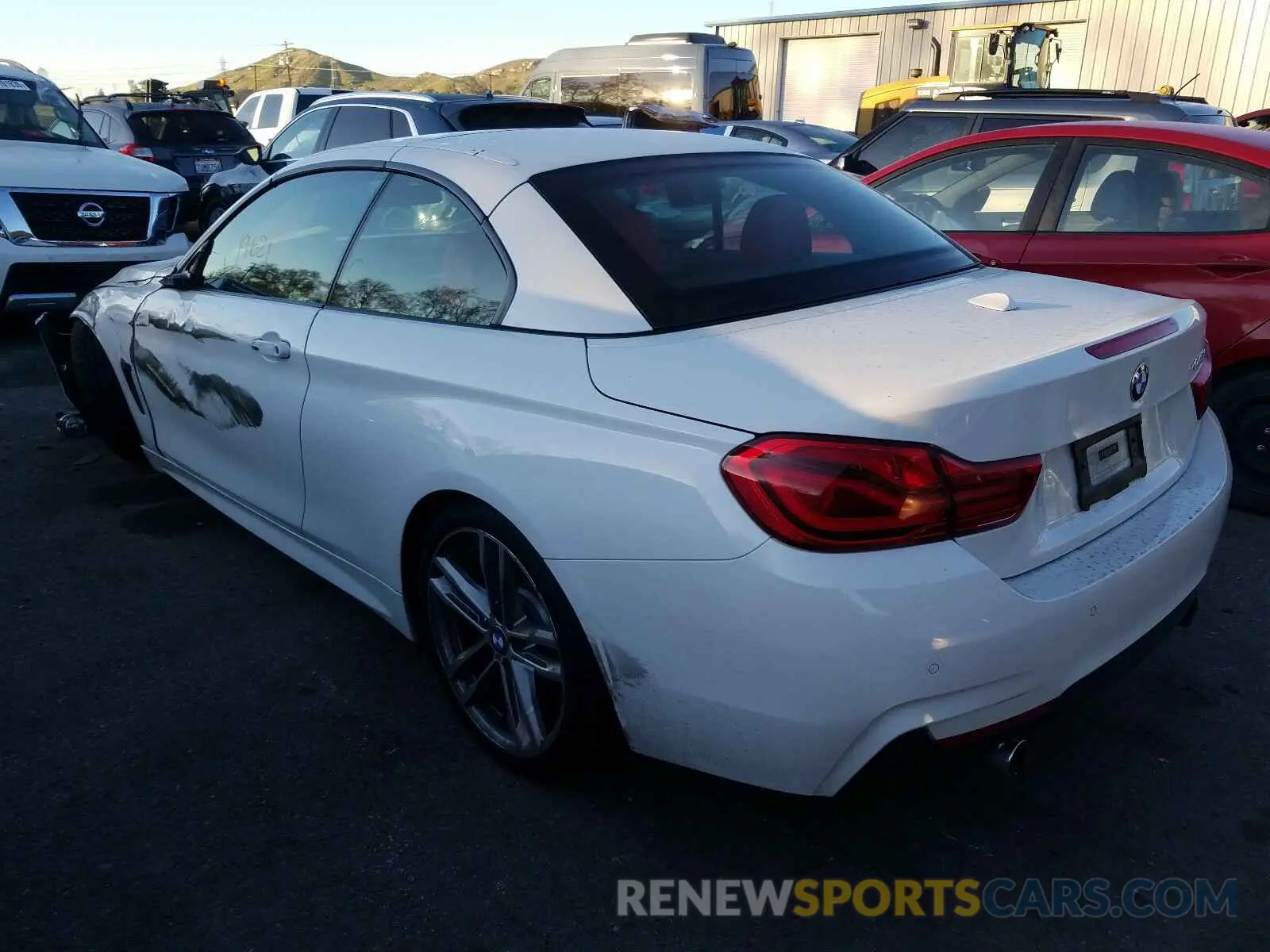 3 fotografías del automóvil dañado WBA4Z5C58KEE17500 BMW 4 SERIES 2019