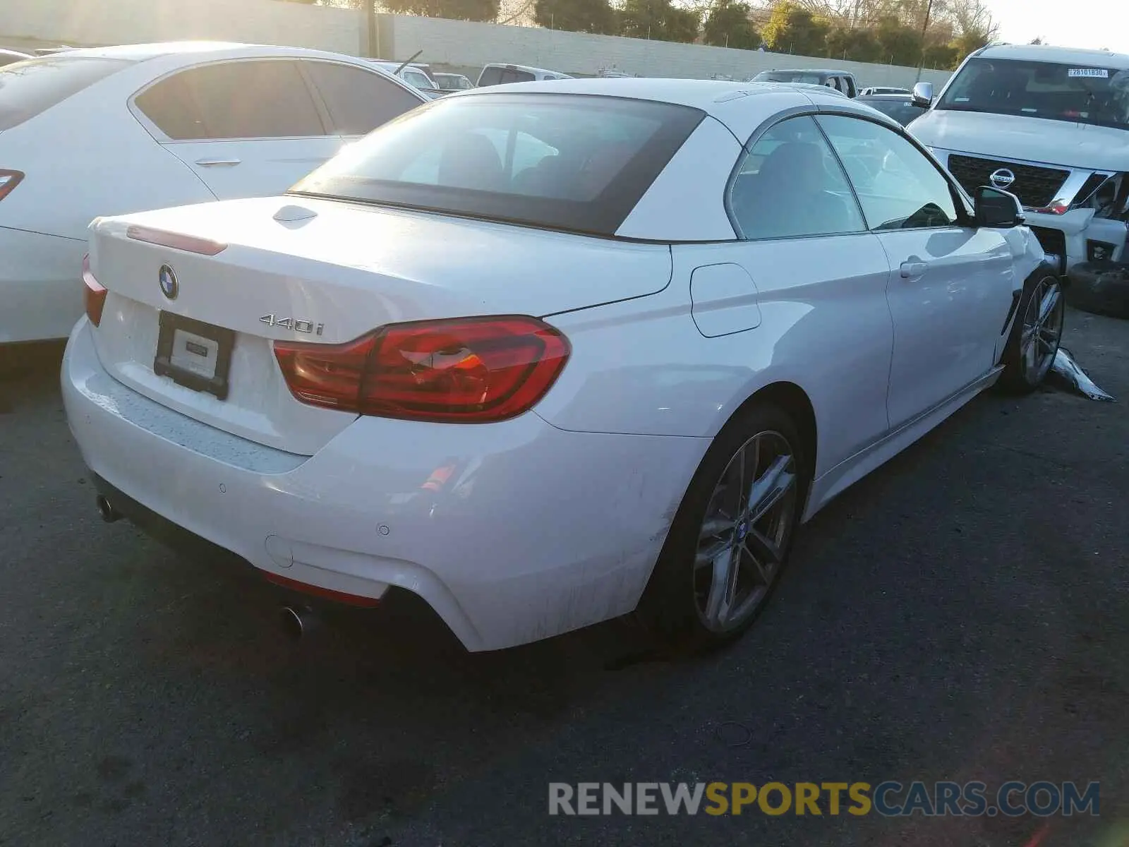 4 fotografías del automóvil dañado WBA4Z5C58KEE17500 BMW 4 SERIES 2019
