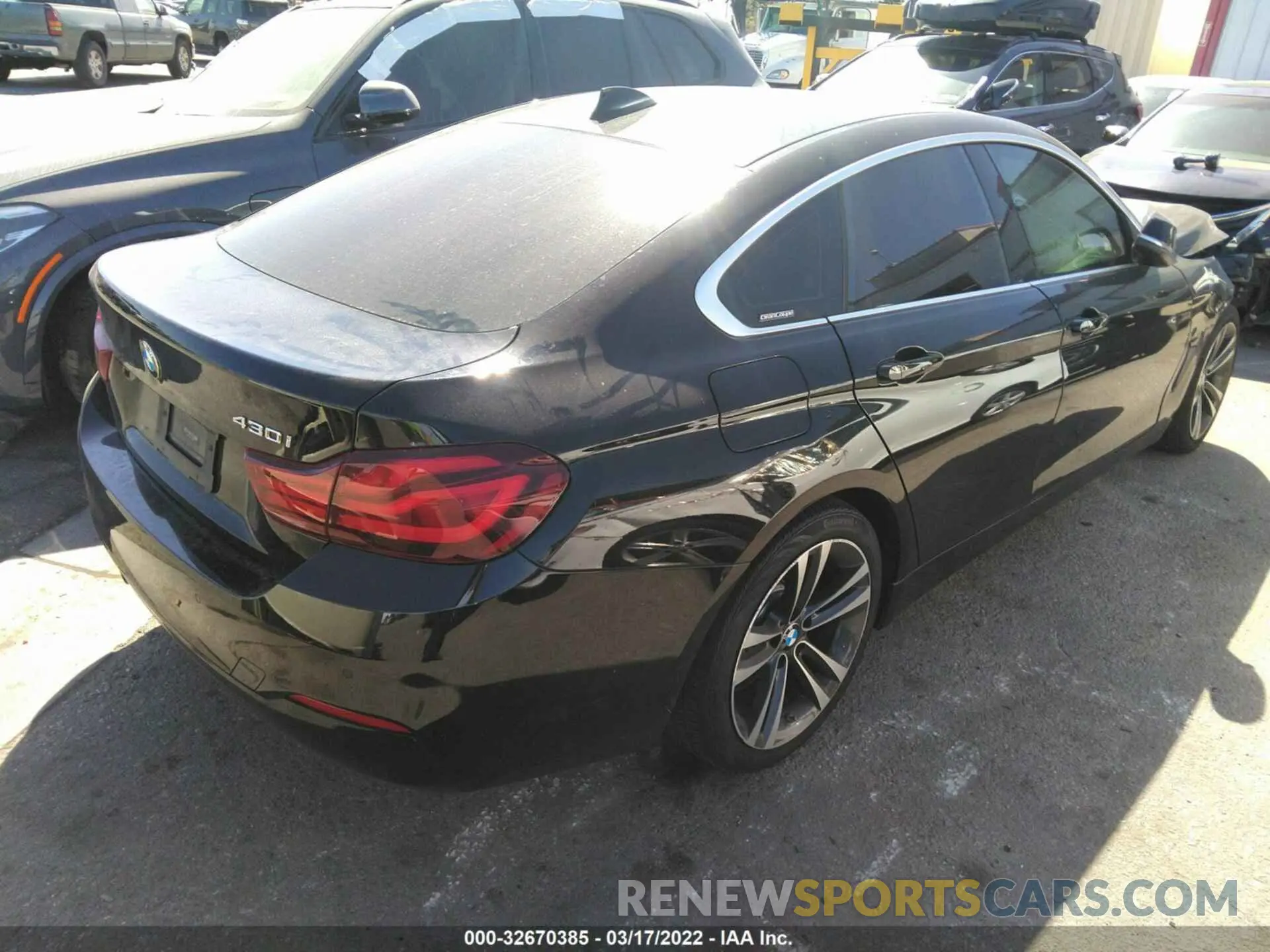 4 fotografías del automóvil dañado WBA4J1C00LCD38470 BMW 4 SERIES 2020