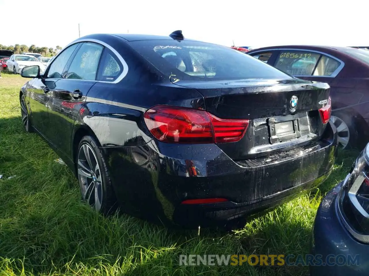 3 fotografías del automóvil dañado WBA4J1C02LCE28400 BMW 4 SERIES 2020