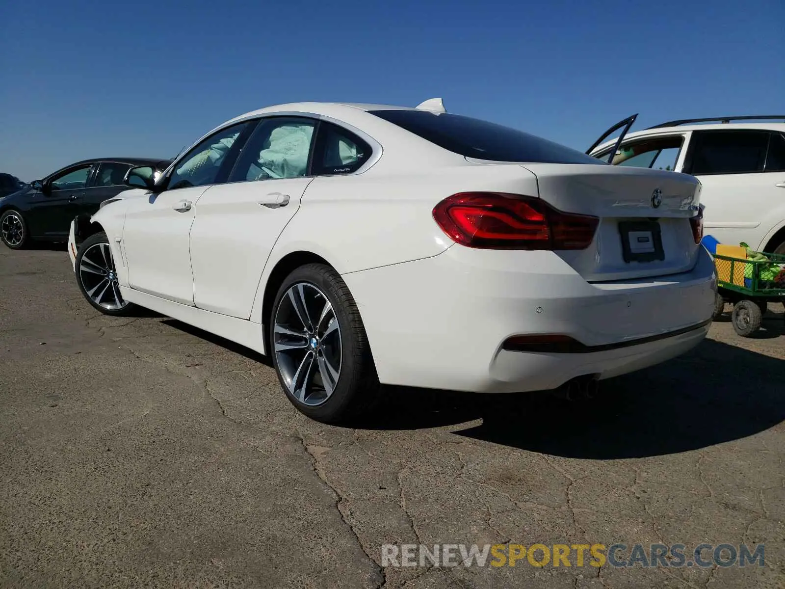 3 fotografías del automóvil dañado WBA4J1C03LCD79546 BMW 4 SERIES 2020