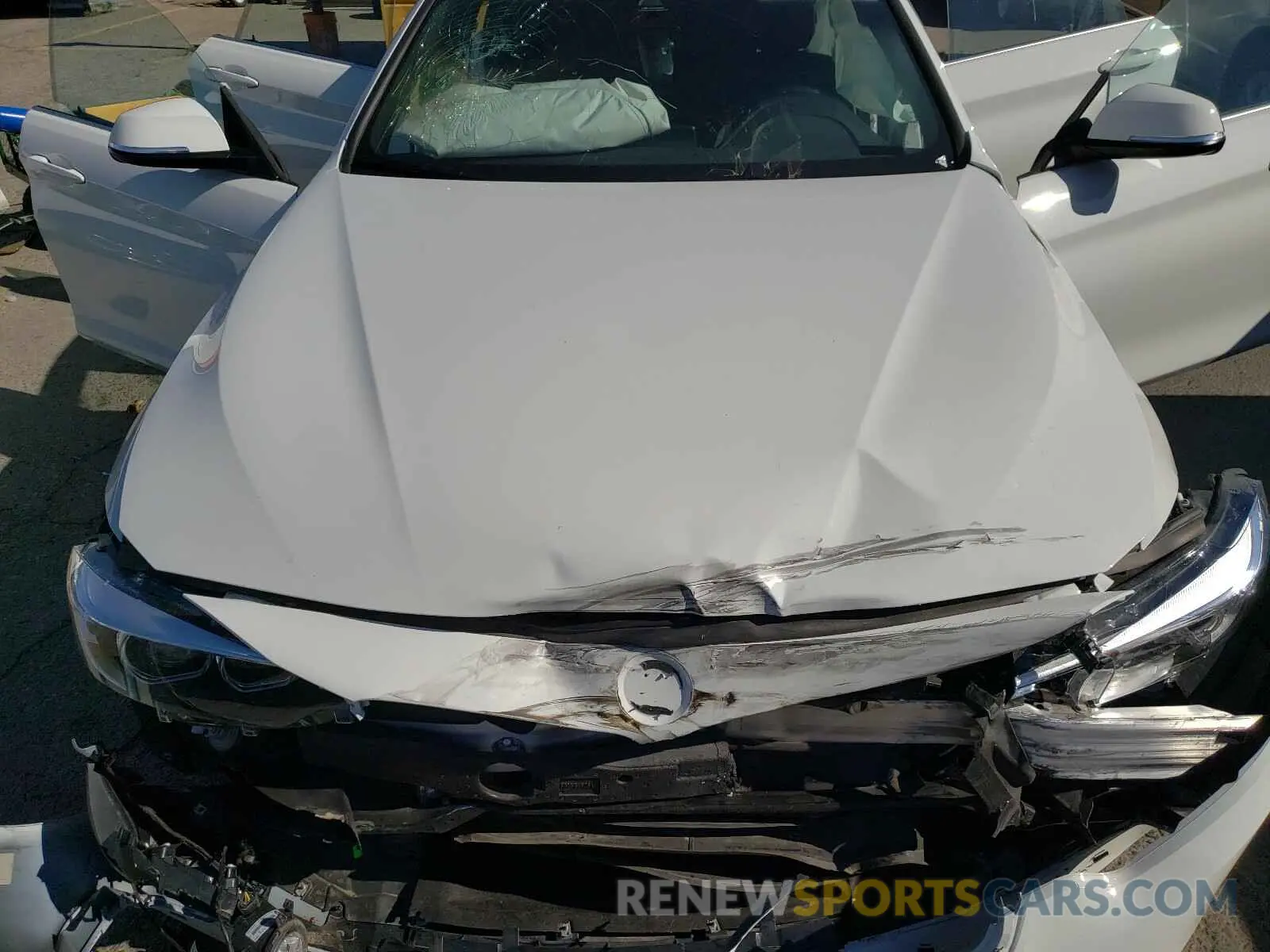 7 fotografías del automóvil dañado WBA4J1C03LCD79546 BMW 4 SERIES 2020