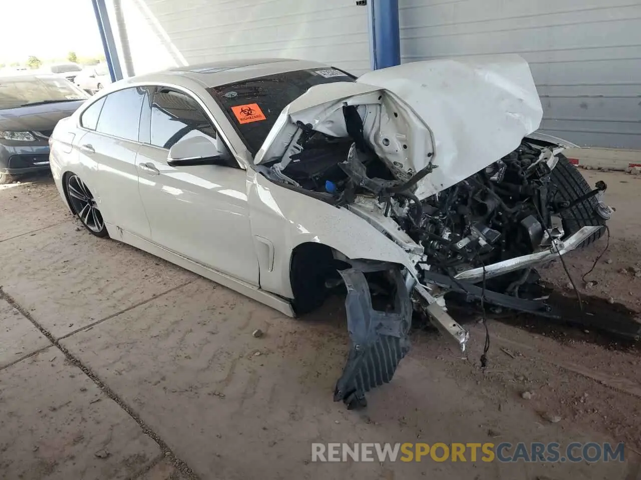 4 fotografías del automóvil dañado WBA4J1C06LCD72283 BMW 4 SERIES 2020