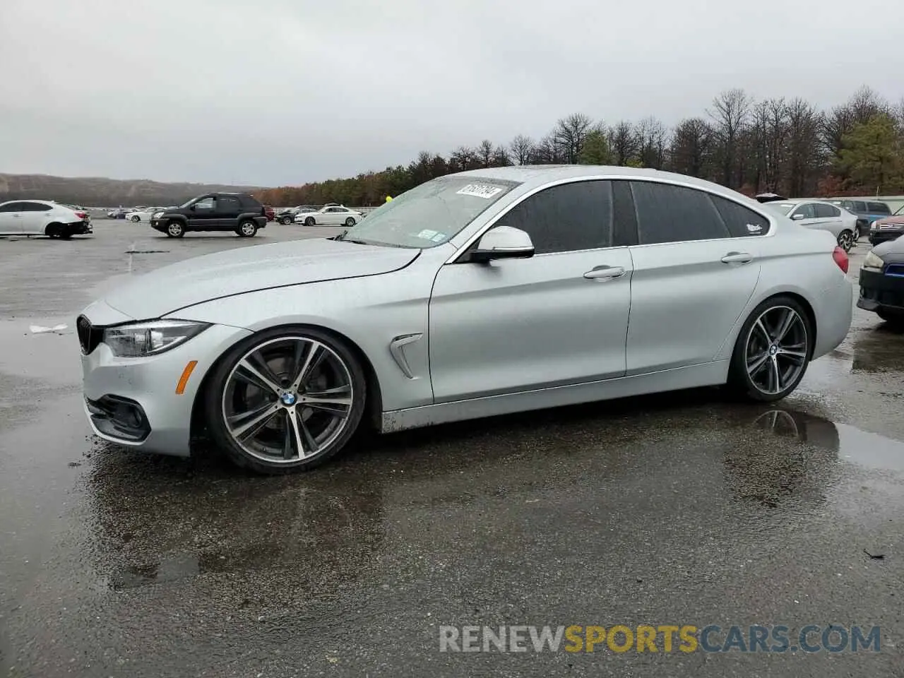 1 fotografías del automóvil dañado WBA4J1C08LBU68080 BMW 4 SERIES 2020