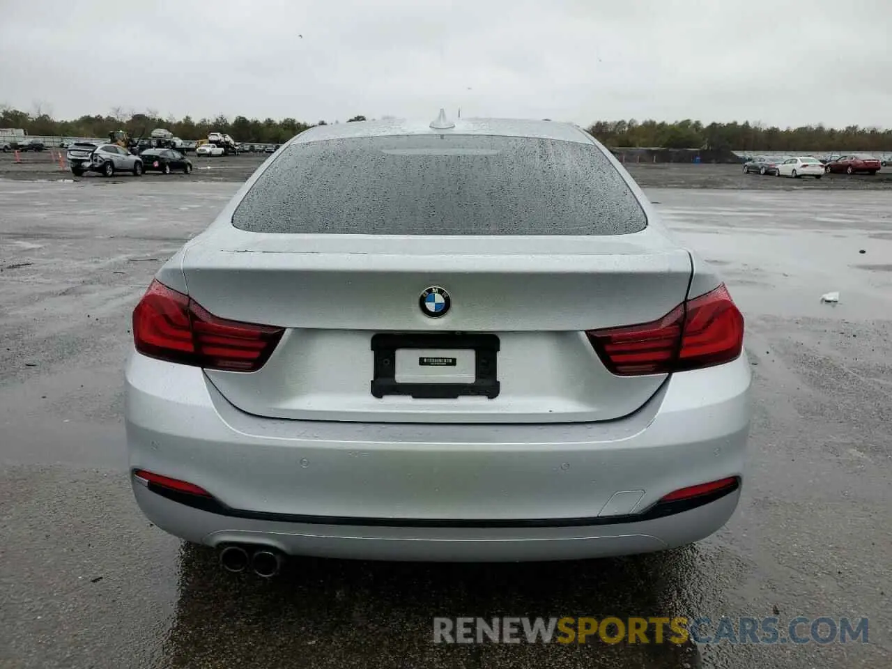 6 fotografías del automóvil dañado WBA4J1C08LBU68080 BMW 4 SERIES 2020