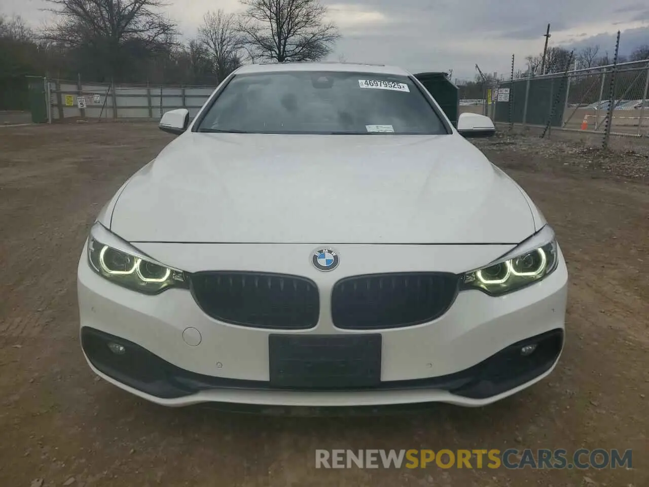 5 fotografías del automóvil dañado WBA4J1C08LCD53685 BMW 4 SERIES 2020