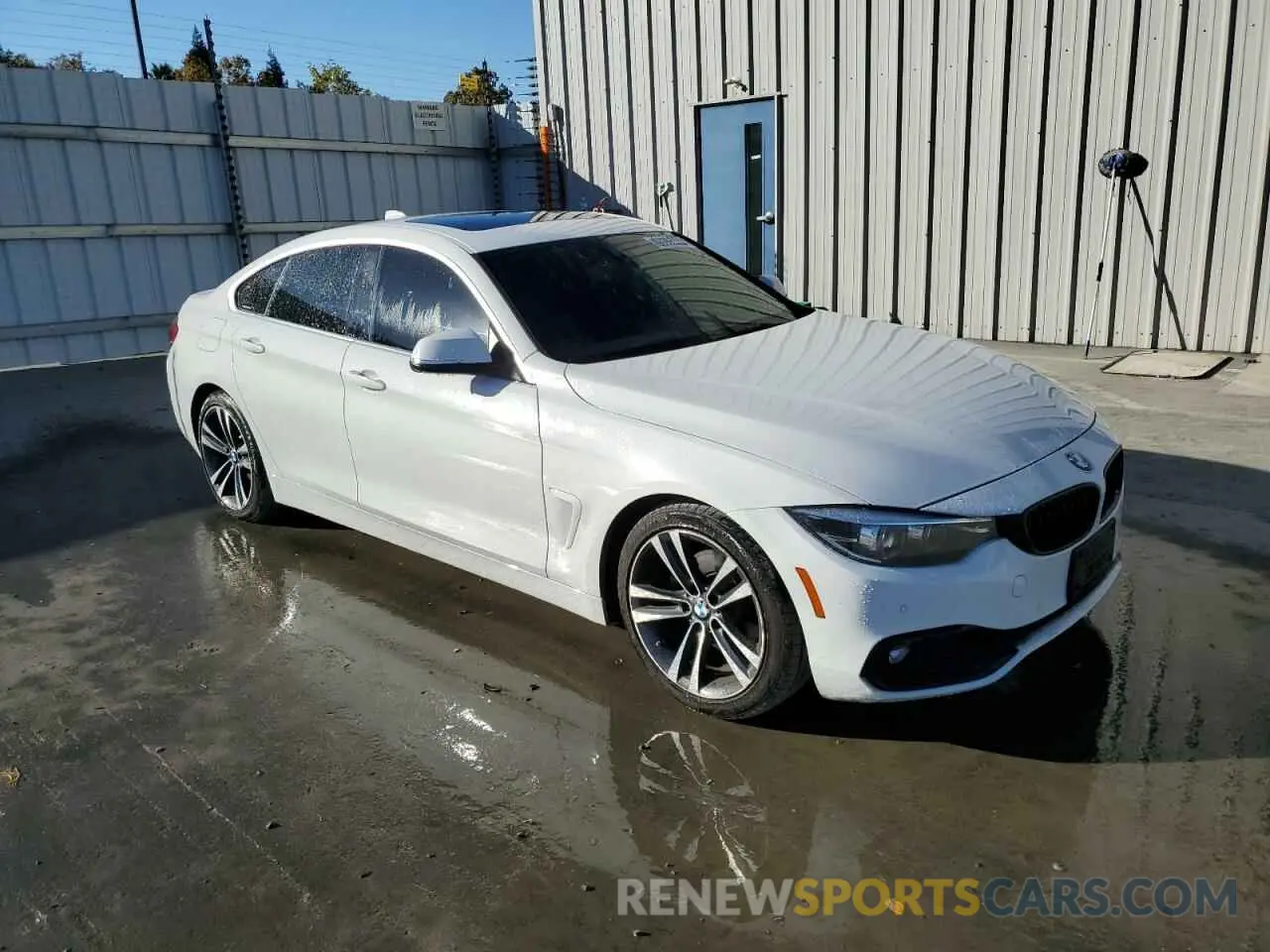 4 fotografías del automóvil dañado WBA4J1C09LCD72312 BMW 4 SERIES 2020
