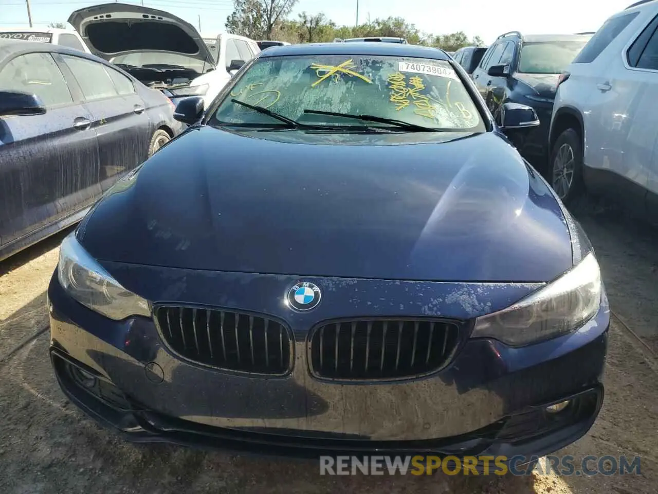 5 fotografías del automóvil dañado WBA4J1C09LCE54217 BMW 4 SERIES 2020