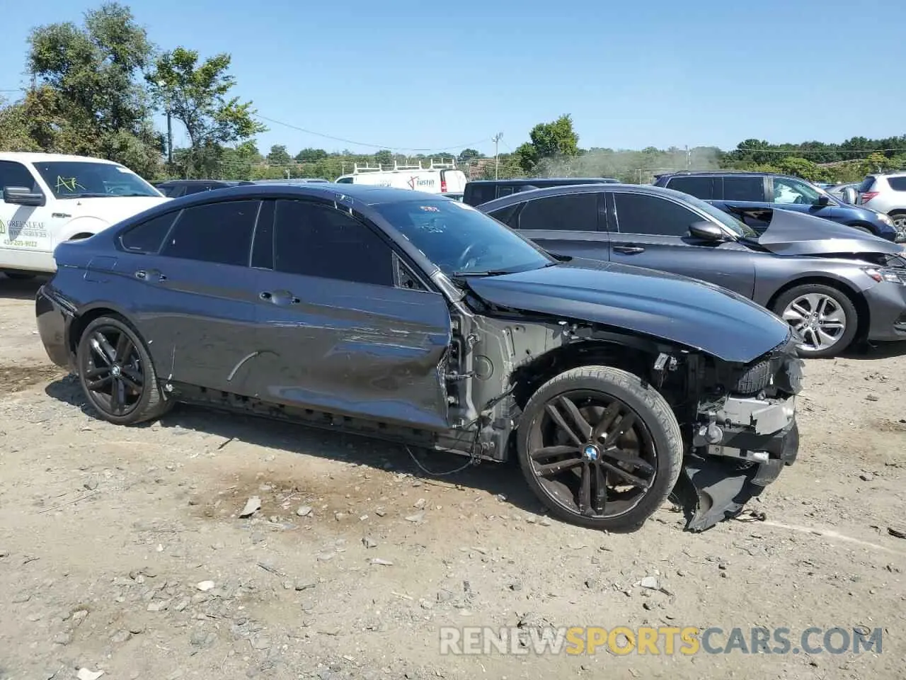 4 fotografías del automóvil dañado WBA4J3C04LBL11500 BMW 4 SERIES 2020