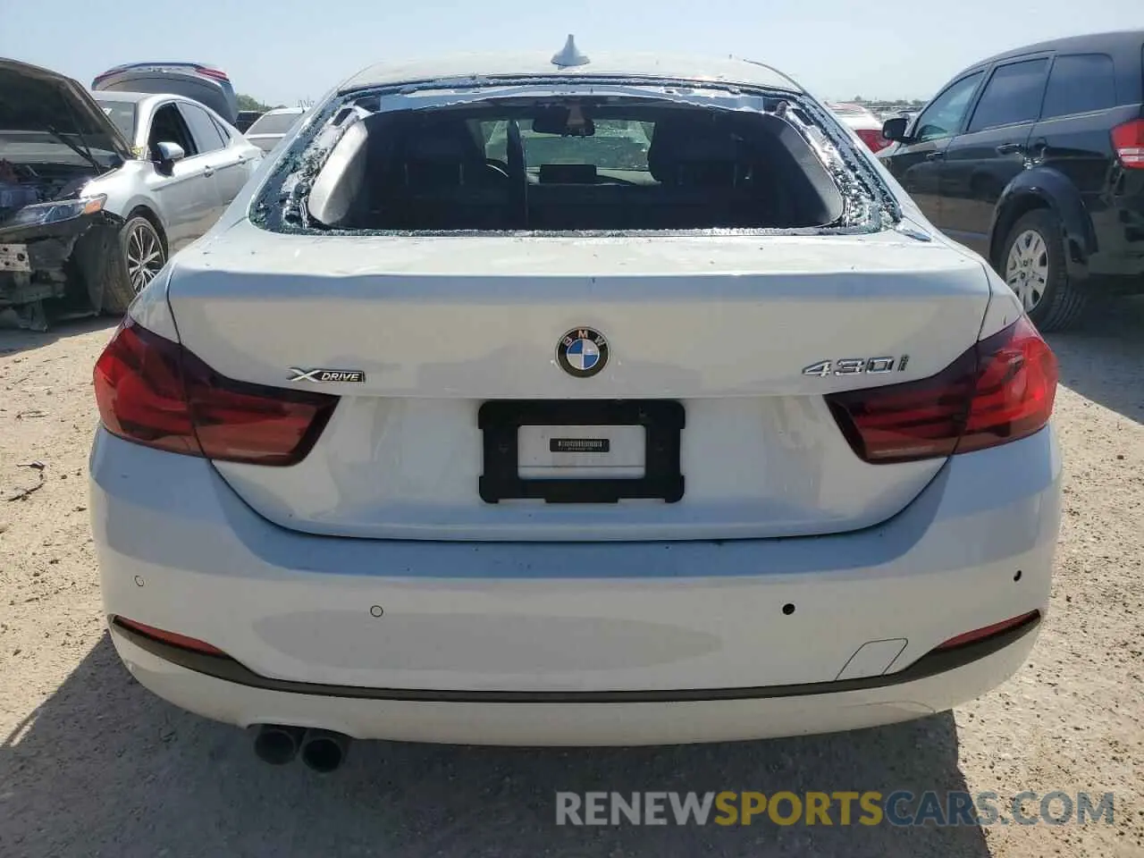 6 fotografías del automóvil dañado WBA4J3C04LBL11657 BMW 4 SERIES 2020