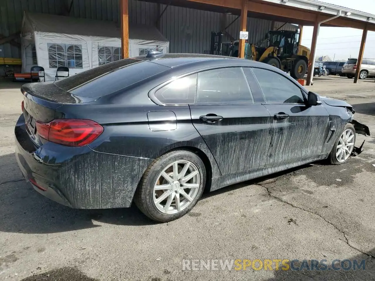 3 fotografías del automóvil dañado WBA4J3C09LBL11721 BMW 4 SERIES 2020