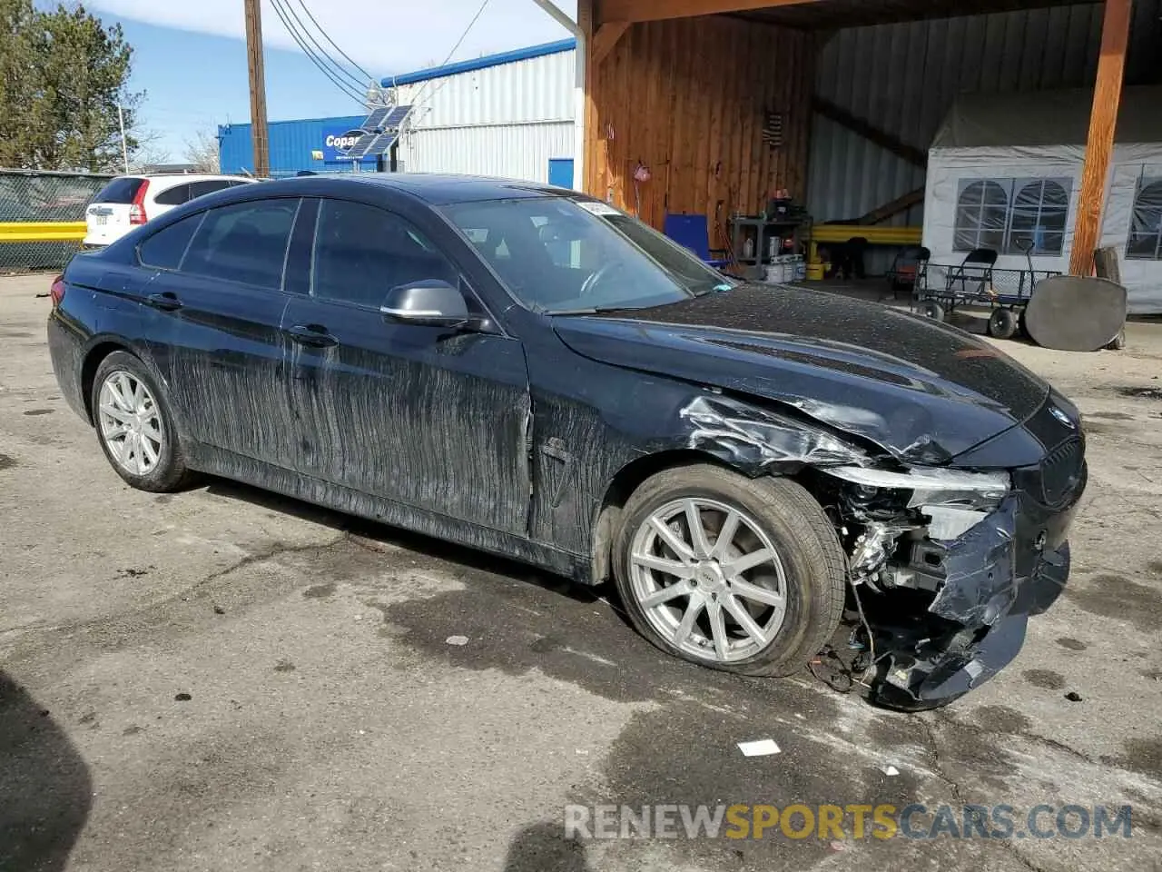 4 fotografías del automóvil dañado WBA4J3C09LBL11721 BMW 4 SERIES 2020