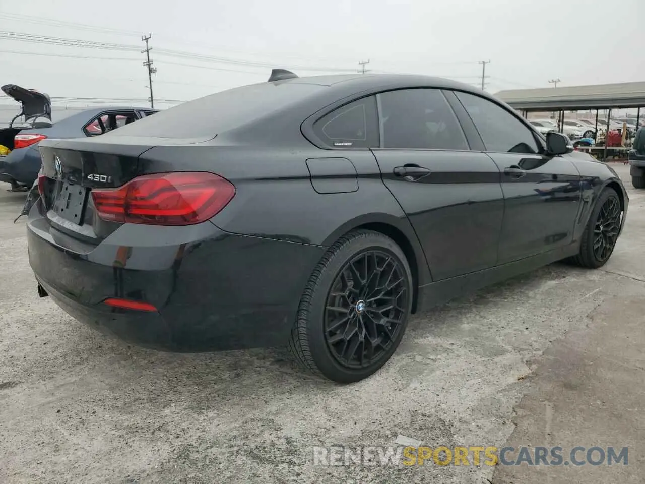 3 fotografías del automóvil dañado WBA4J3C09LBL11900 BMW 4 SERIES 2020