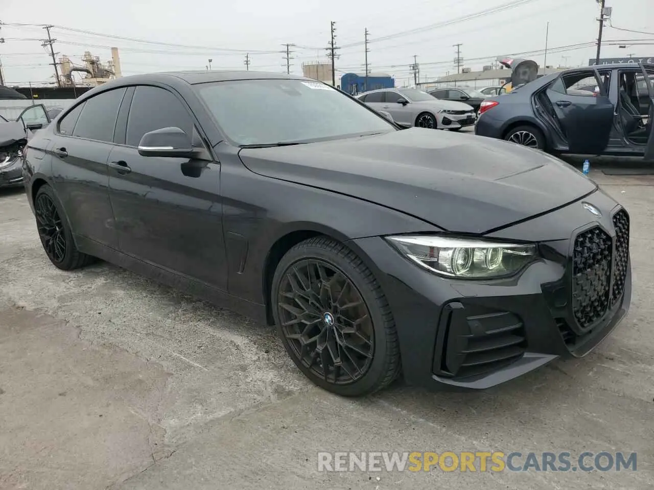 4 fotografías del automóvil dañado WBA4J3C09LBL11900 BMW 4 SERIES 2020