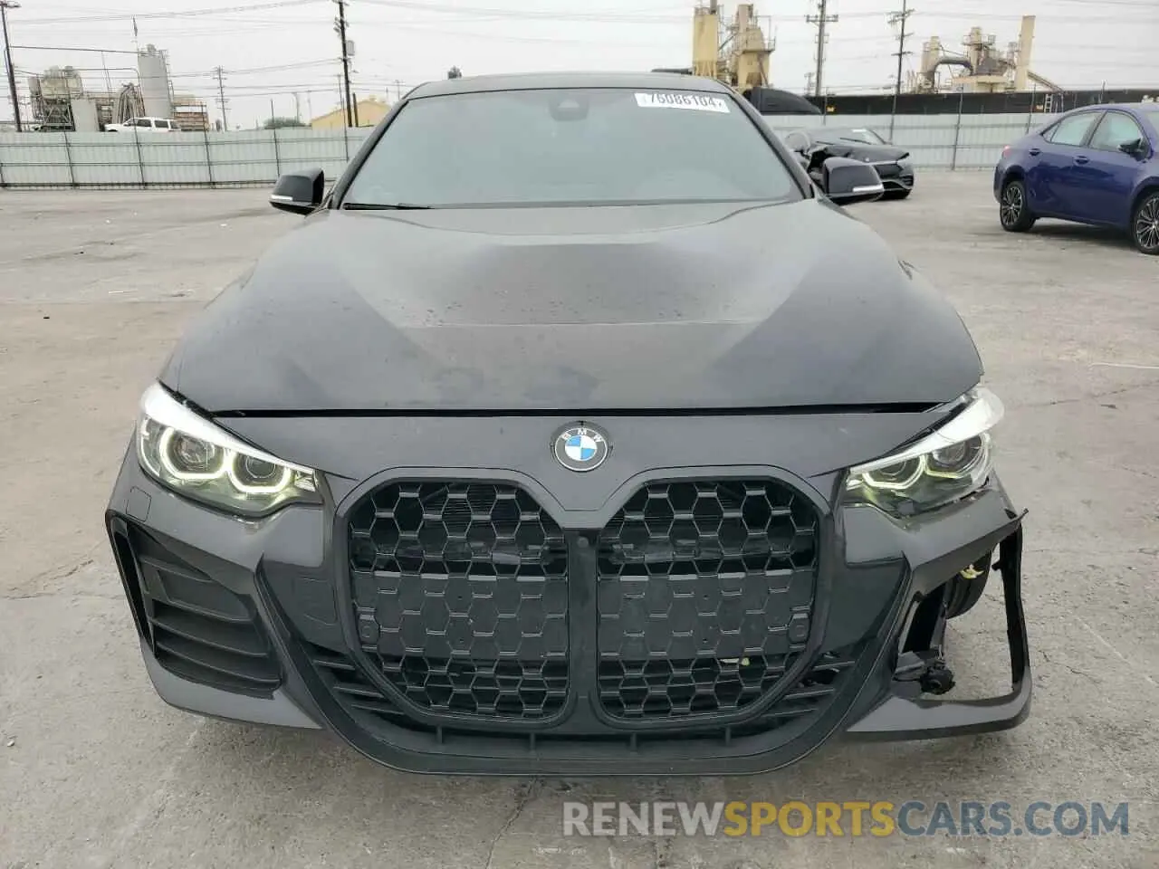 5 fotografías del automóvil dañado WBA4J3C09LBL11900 BMW 4 SERIES 2020