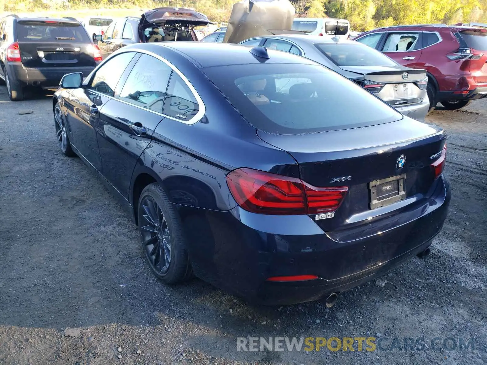 3 fotografías del automóvil dañado WBA4J7C08LBV99562 BMW 4 SERIES 2020