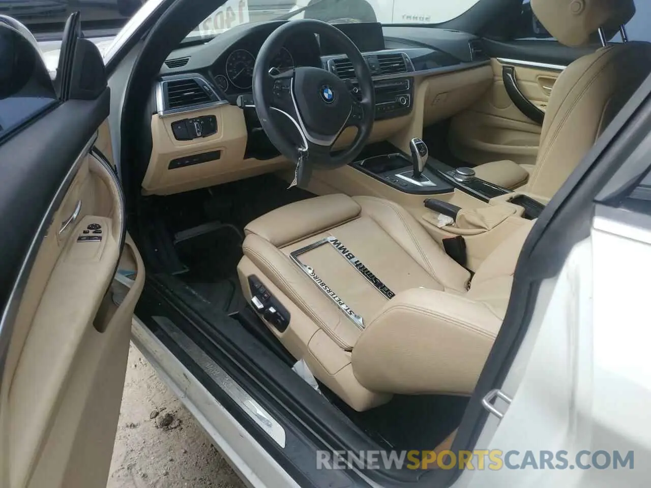 8 fotografías del automóvil dañado WBA4W3C01LAG91728 BMW 4 SERIES 2020