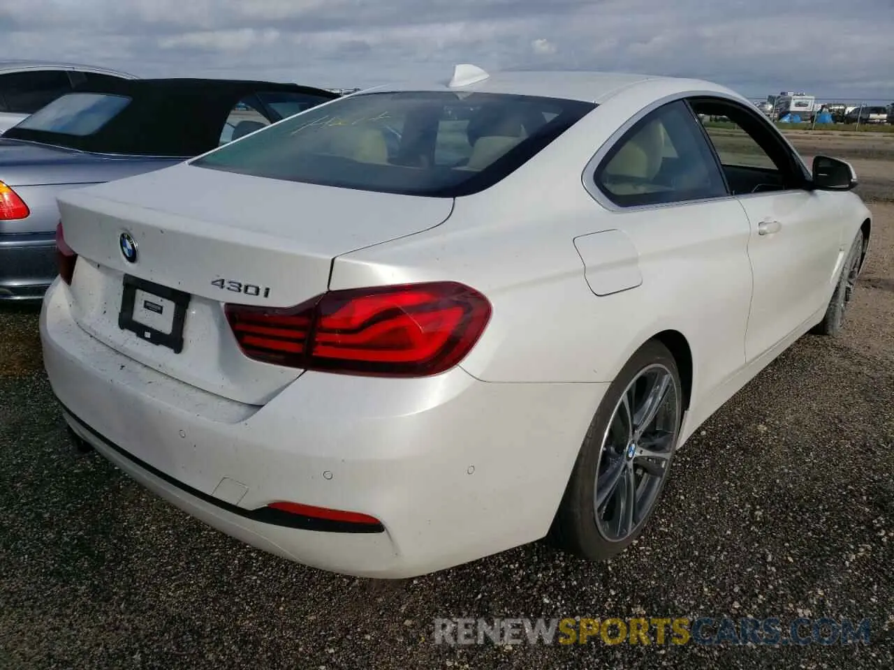 4 fotografías del automóvil dañado WBA4W3C05LFH18822 BMW 4 SERIES 2020