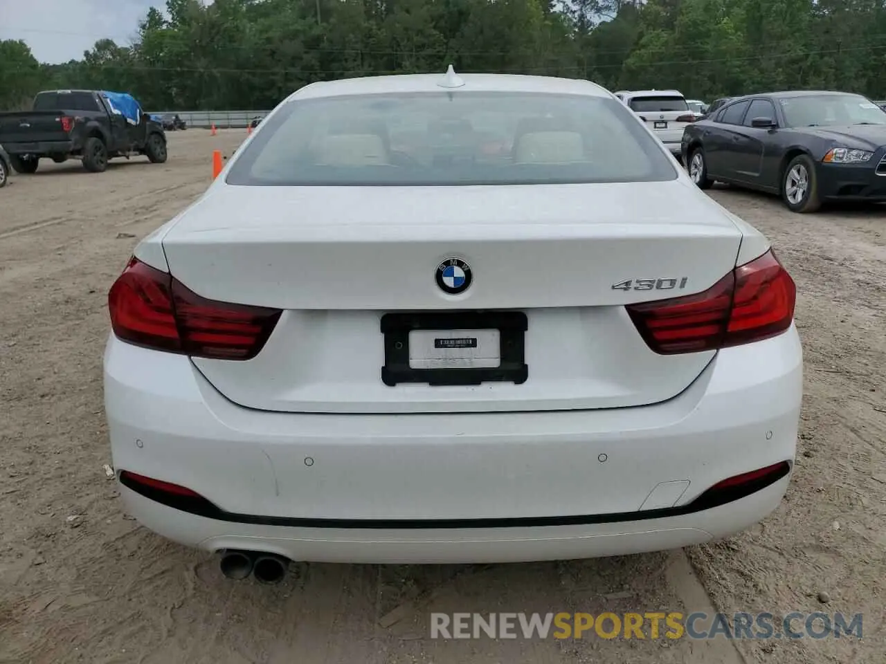6 fotografías del automóvil dañado WBA4W3C05LFH73447 BMW 4 SERIES 2020