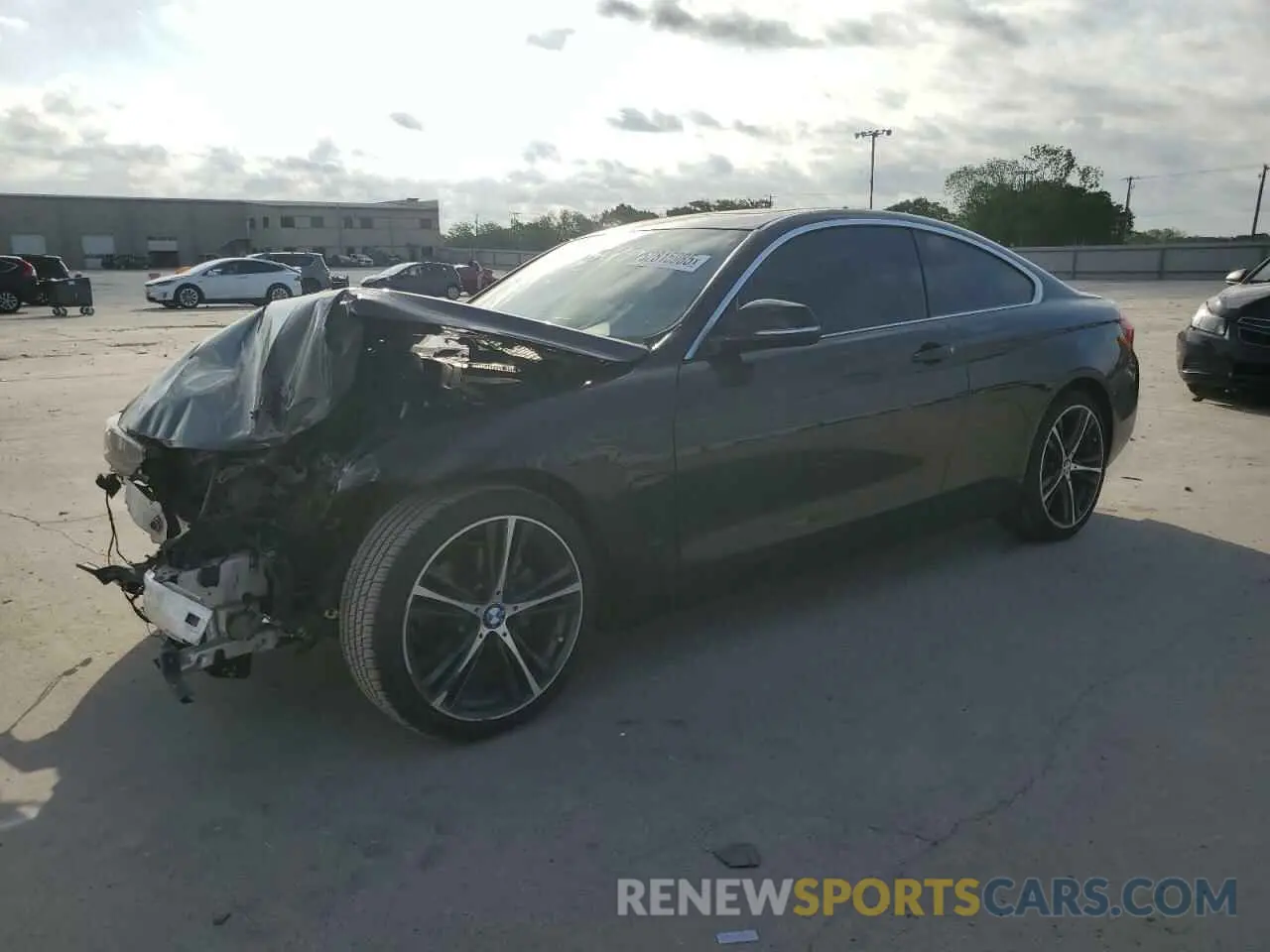 1 fotografías del automóvil dañado WBA4W3C05LFJ72875 BMW 4 SERIES 2020