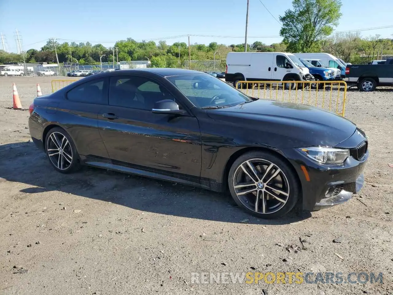 4 fotografías del automóvil dañado WBA4W3C07LFJ79827 BMW 4 SERIES 2020